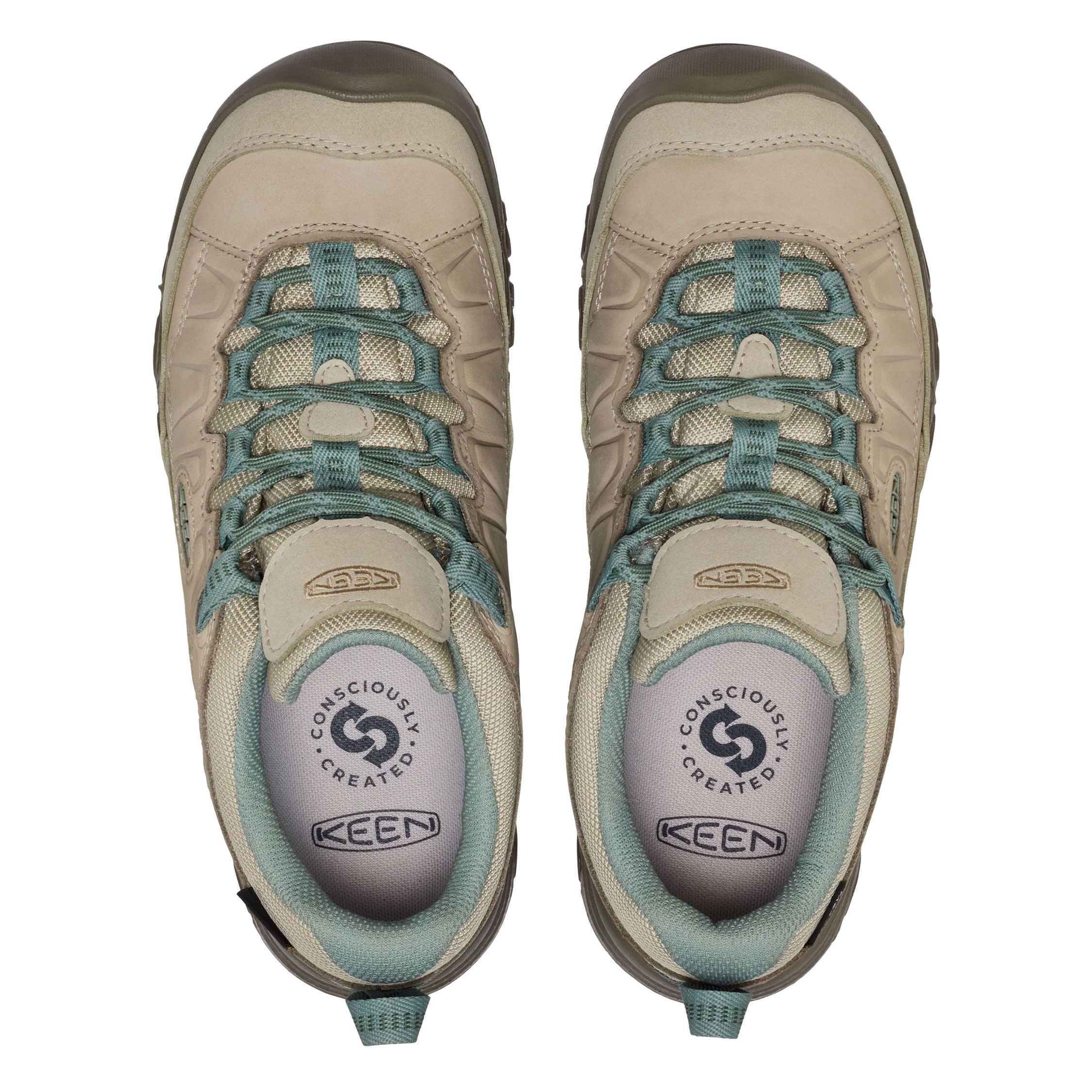 Keen Targhee IV WP women's hiking shoes, Abbey Stone/Lily Pad, large image number 4