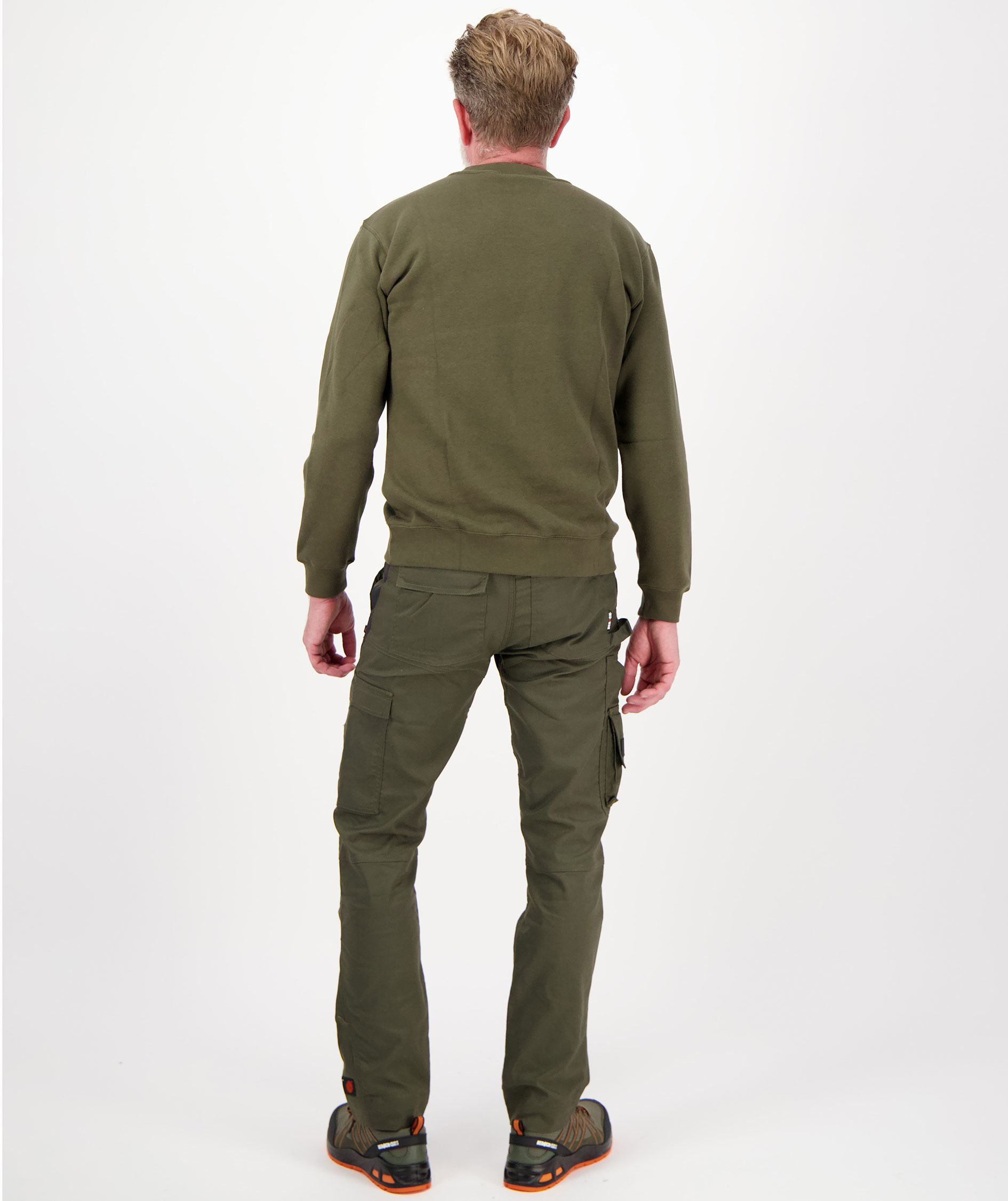 HEROCK Vidar sweatshirt, Dark khaki, large image number 3