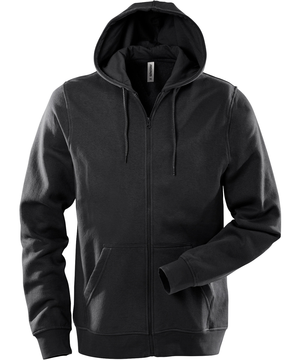 Fristads Acode hettegenser med glidel&aring;s, Svart