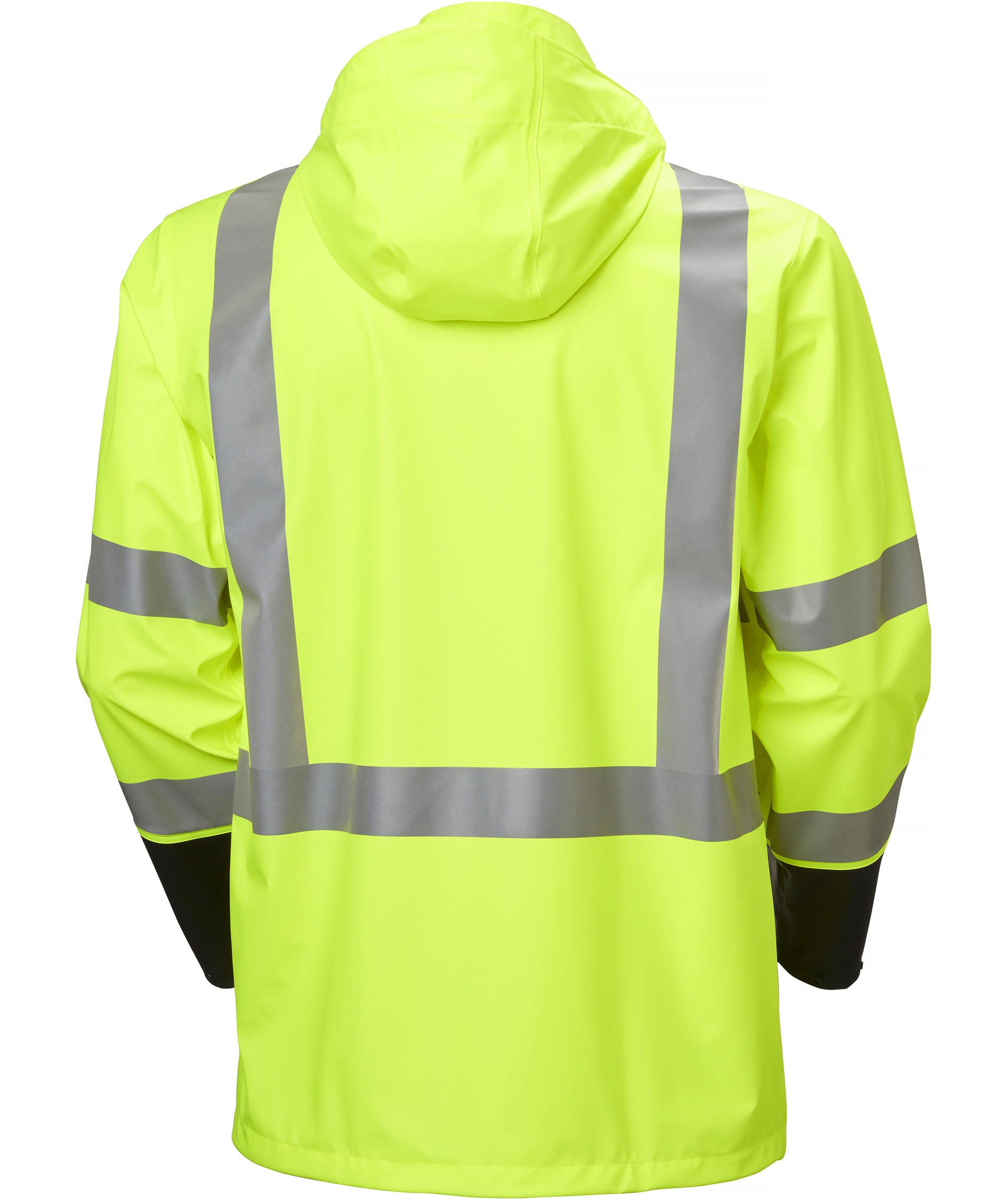 Helly Hansen Addvis regnjakke, Hi-vis Gul/Ebony, large image number 2