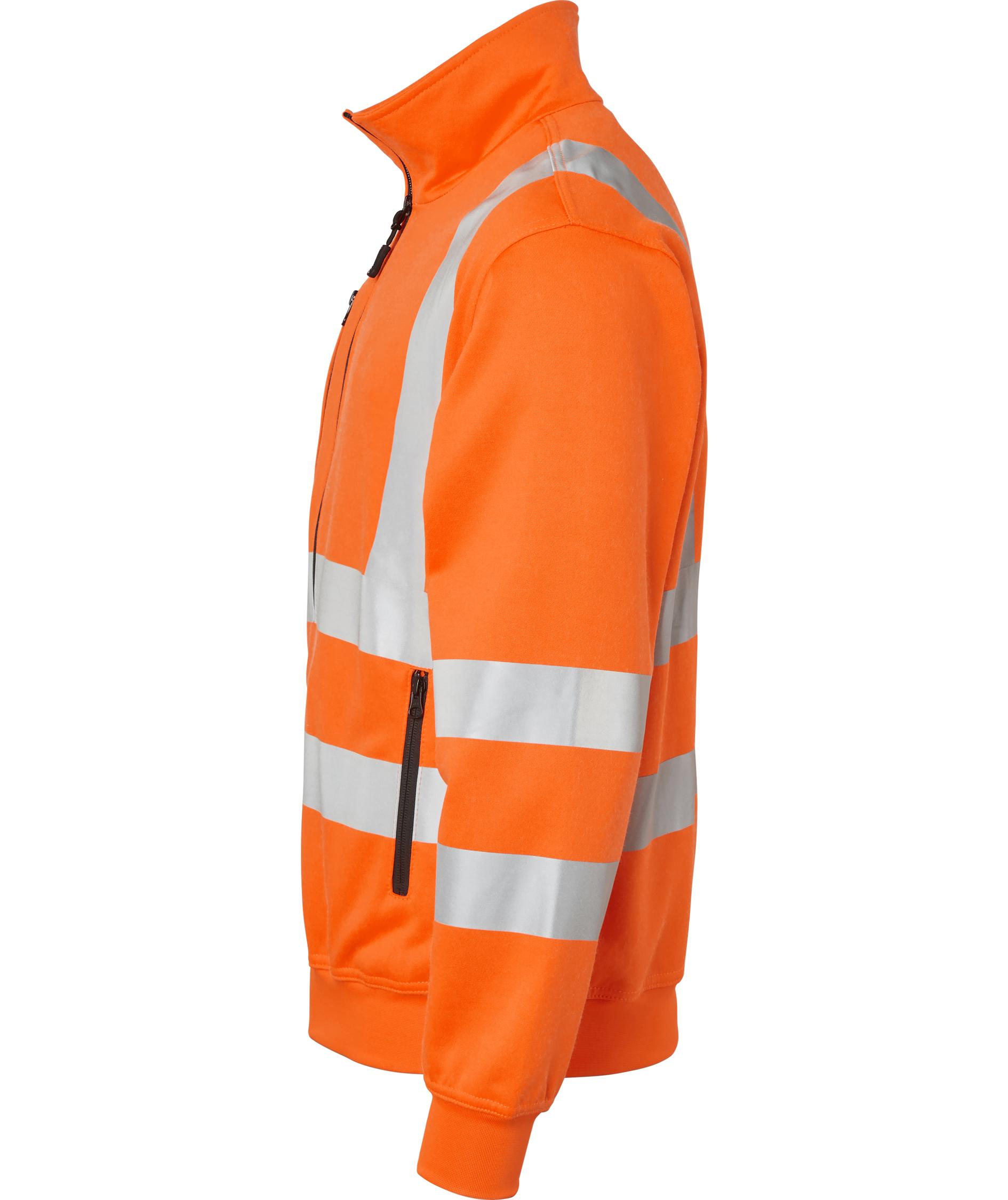 Top Swede Cardigan 170, Hi-vis Orange, large image number 3