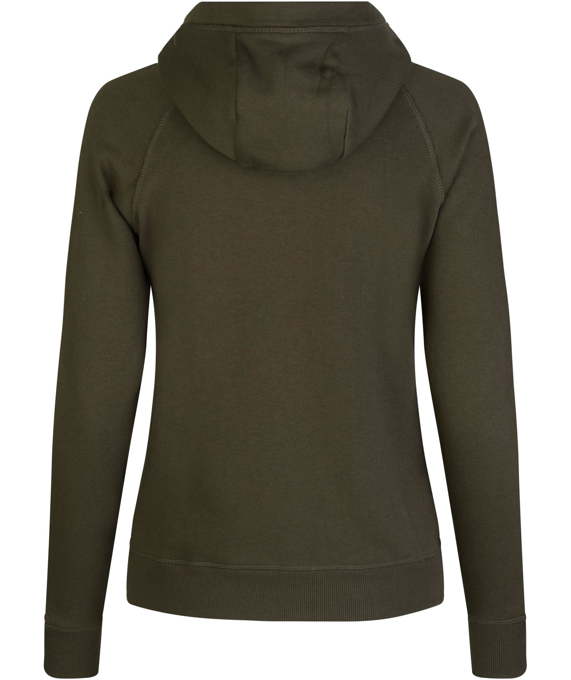 ID Core dame h&aelig;ttetr&oslash;je med lynl&aring;s, Olivengr&oslash;n, large image number 1