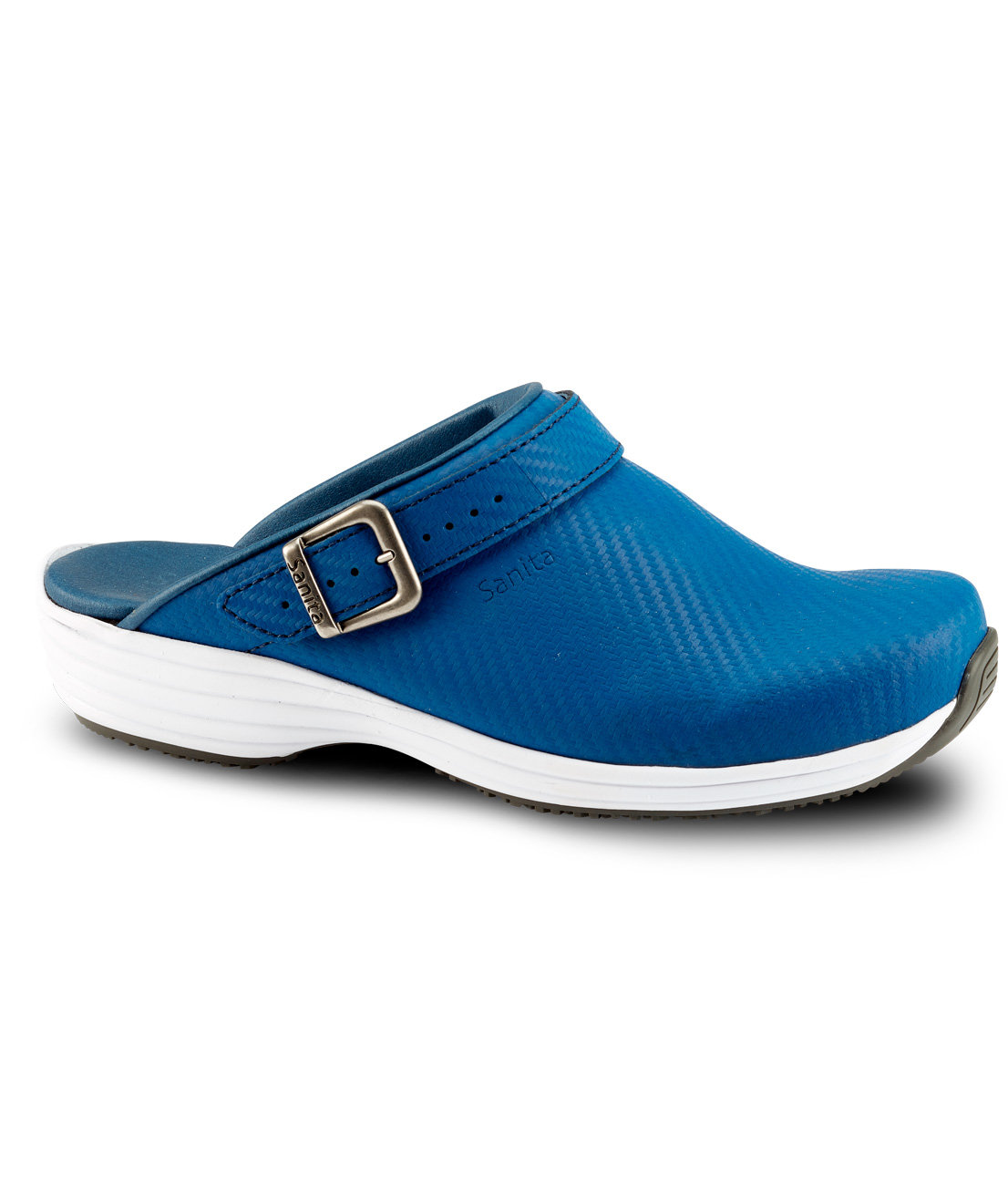 Sanita Wave Carbon women's clogs, Royal Blue