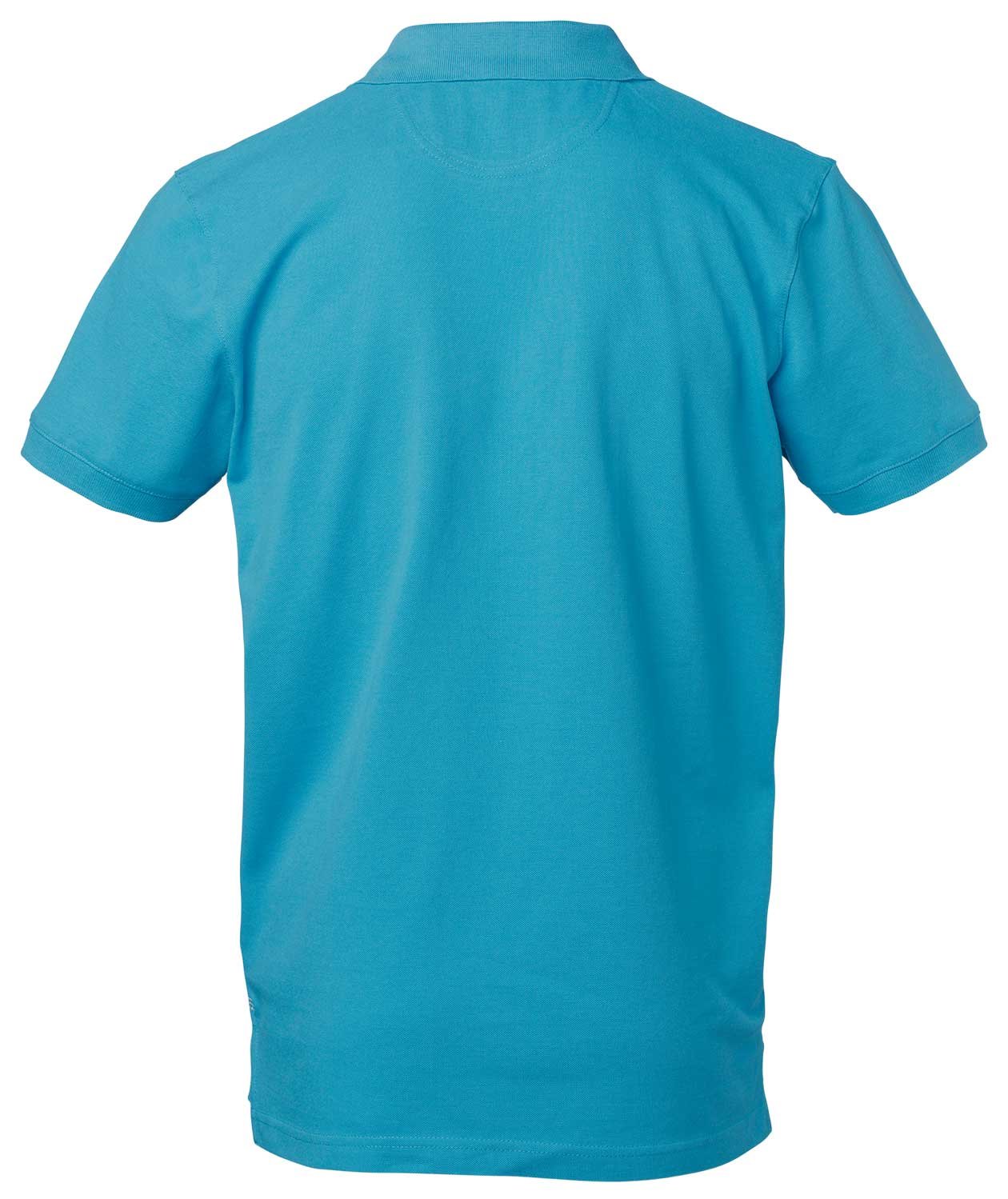 South West Morris polo T-skjorte, Aquabl&aring;, large image number 2