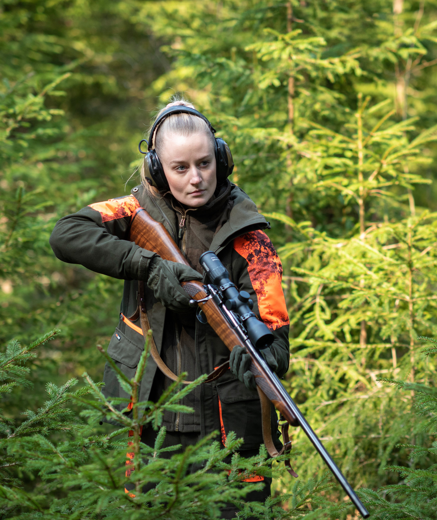 Pinewood&nbsp;Wildmark dame fleecejakke, Jagtbrun/suede brun, large image number 1