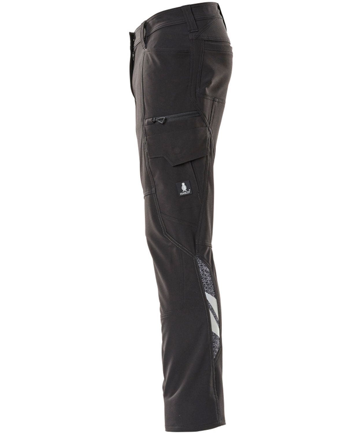 Mascot Accelerate Pearl Fit Damen Diensthose full stretch, Schwarz, large image number 3