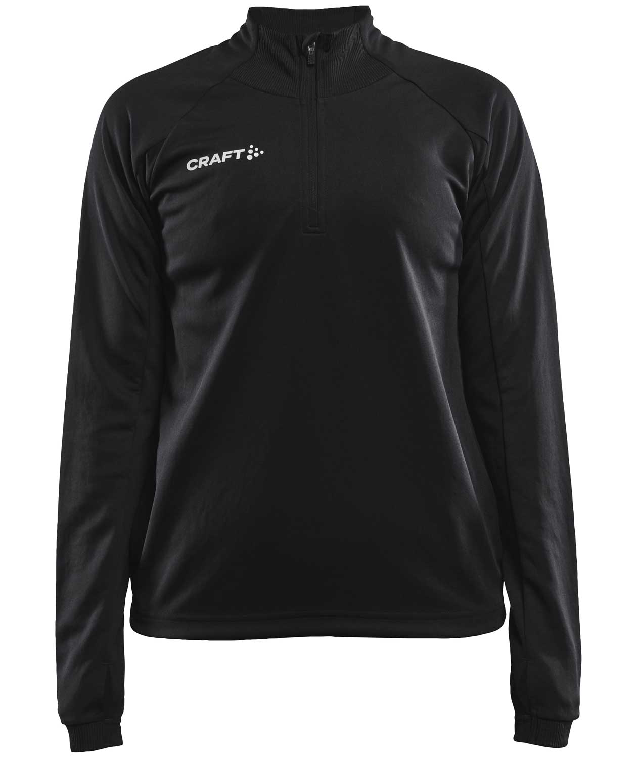 Craft Evolve Halfzip sweatshirt dam, Svart