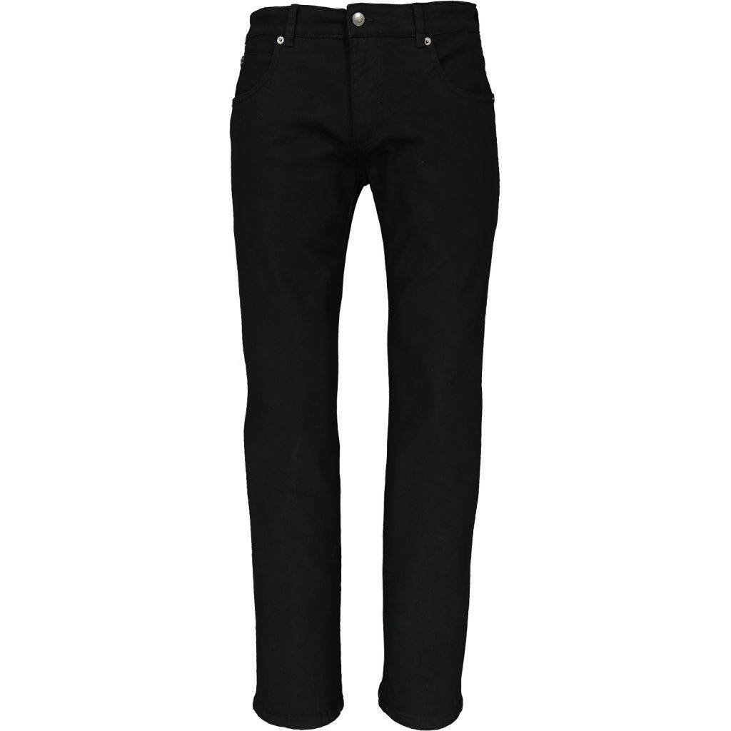 Roberto Twill Jeans med stretch, Svart