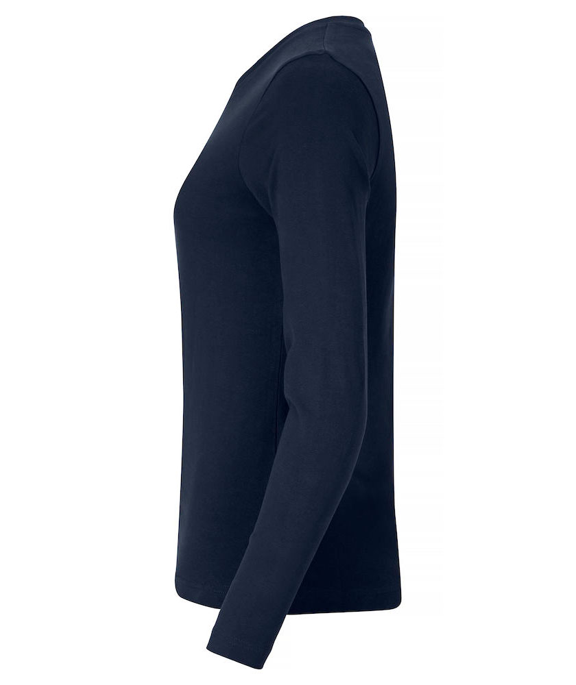 Clique women's Premium Fashion long-sleeved T-shirt, Dark navy, large image number 2