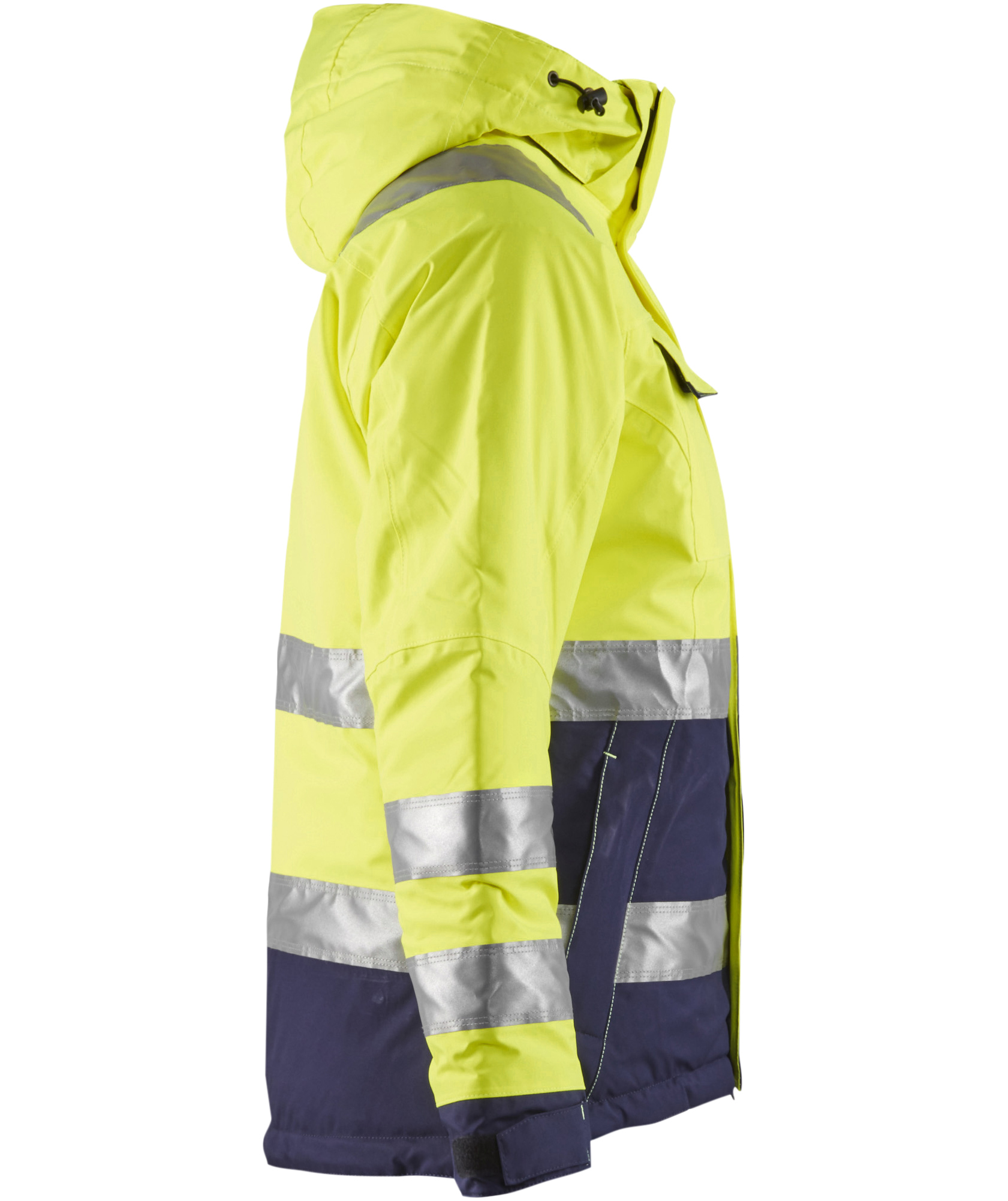 Bl&aring;kl&auml;der women's winter jacket, Hi-vis Yellow/Marine, large image number 3