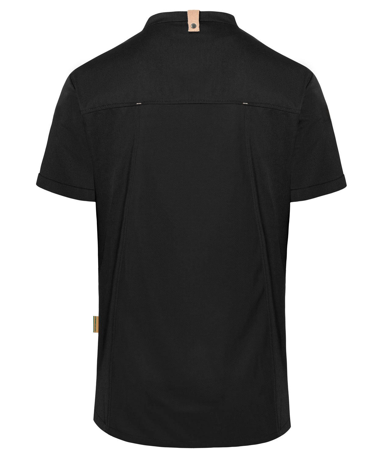 Karlowsky Green-generation kort&auml;rmad kockjacka, Svart, large image number 2