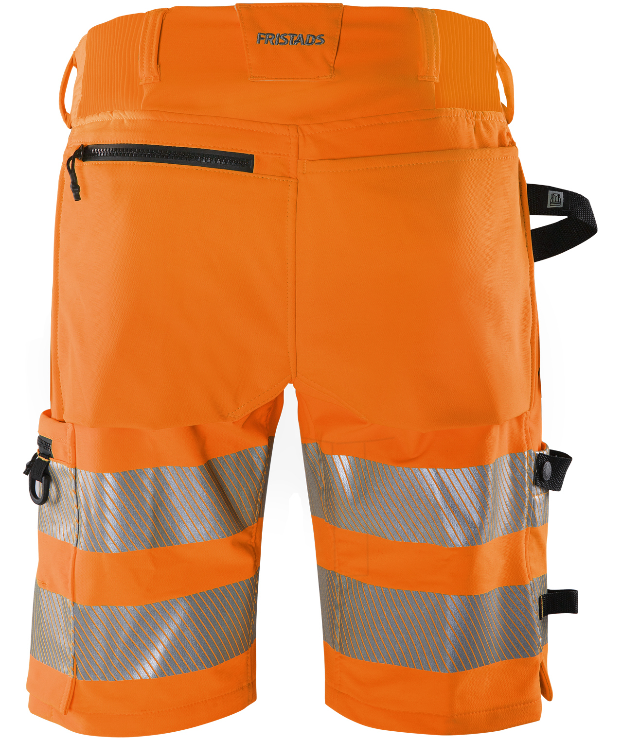 Fristads Green arbeidsshorts 2648 GSTP full stretch, Hi-vis Orange