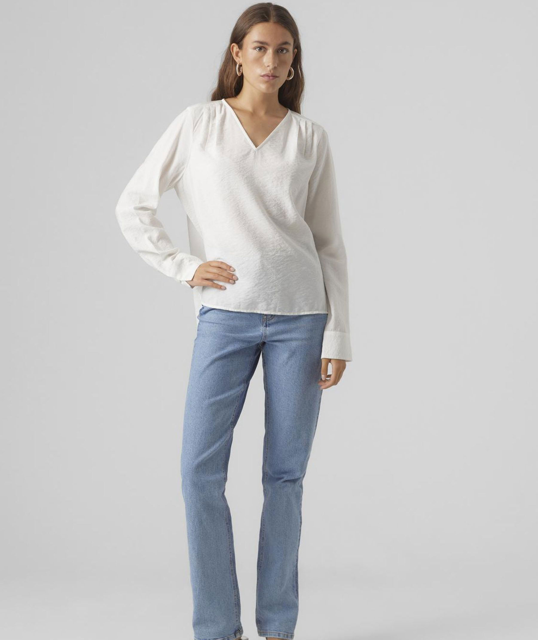 Vero Moda VMLENA blus dam, Snow White