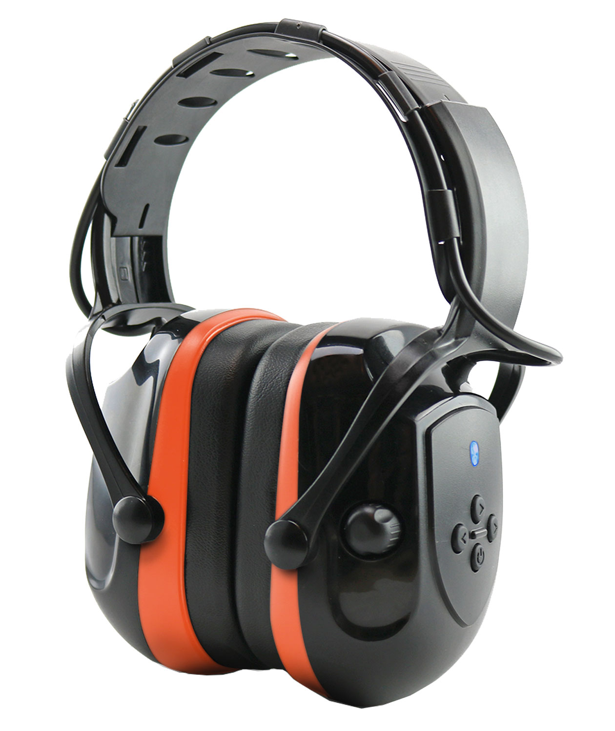 OX-ON BT2 Comfort h&oslash;rev&aelig;rn med Bluetooth, Sort/R&oslash;d