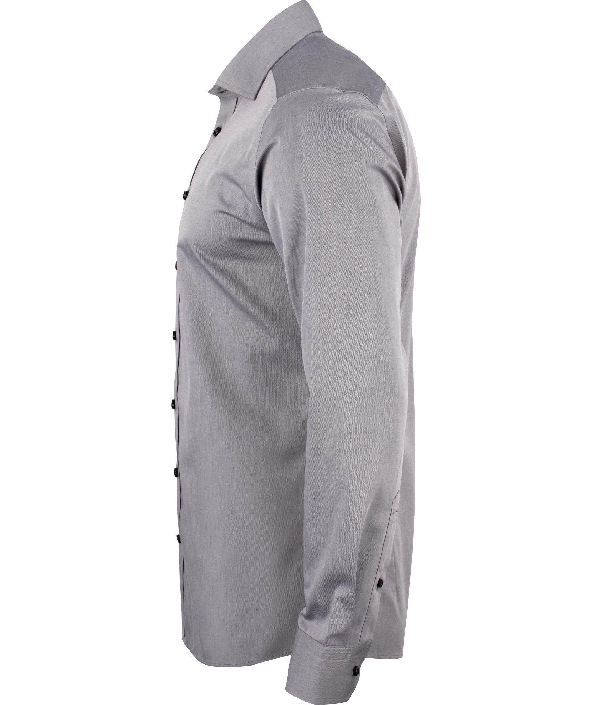 J. Harvest & Frost Twill Yellow Bow 50 regular fit skjorta, Gr&aring;, large image number 2