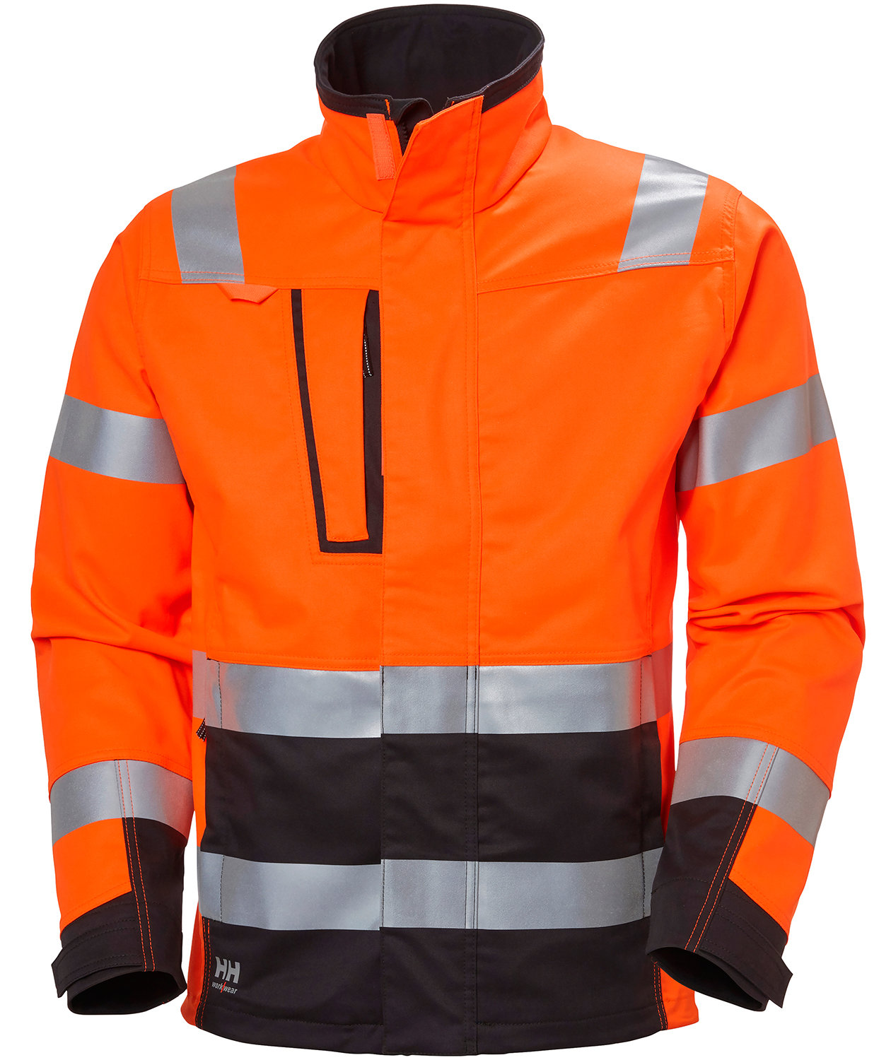 Helly Hansen Alna 2.0 arbeidsjakke, Hi-vis Orange/charcoal