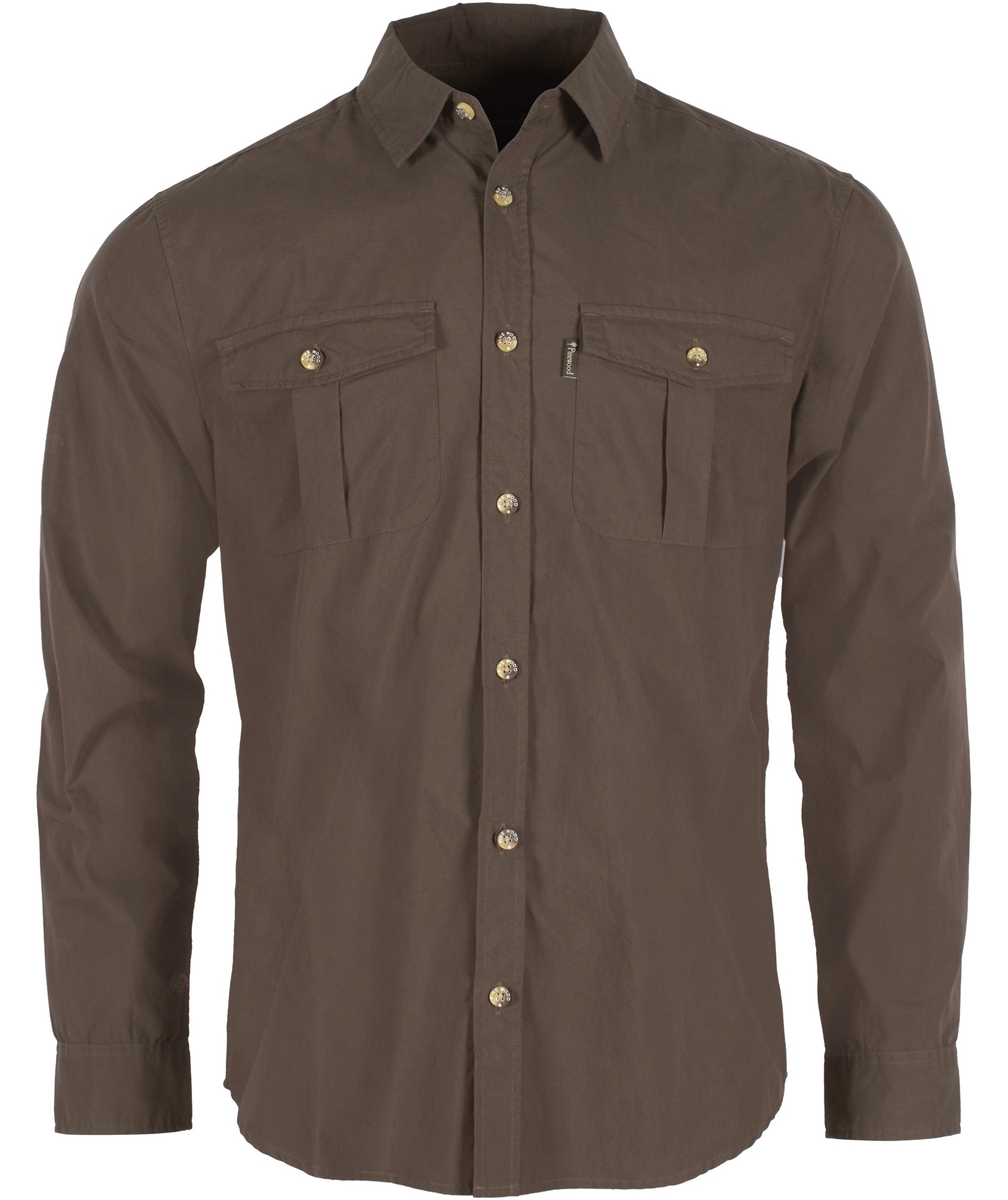 Pinewood Safari skjorte, Dark Olive
