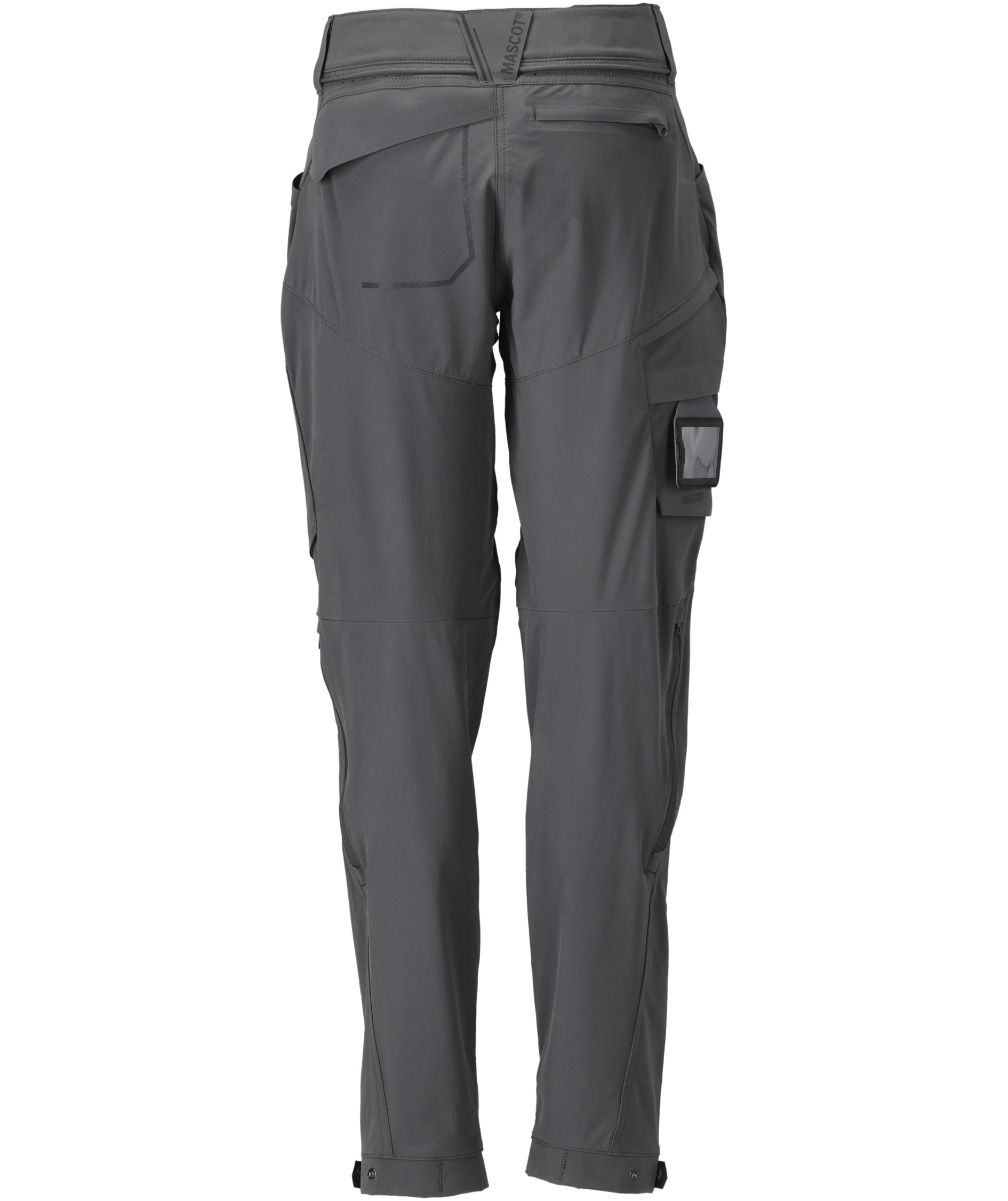 Mascot Customized diamond fit dame funksjonsbukse full stretch, Stein gr&aring;, large image number 1