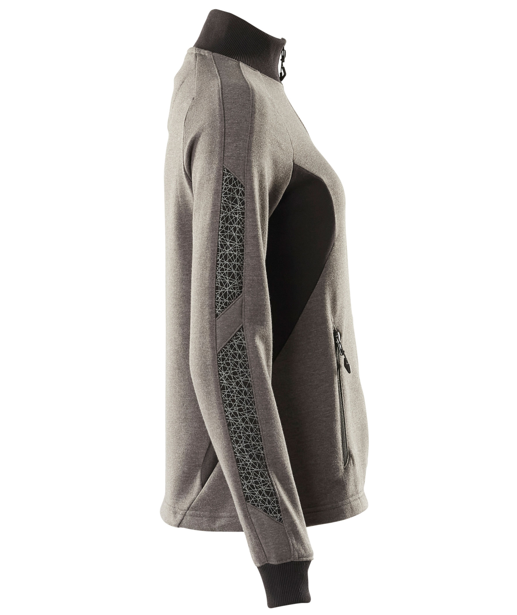 Mascot Accelerate dame cardigan, M&oslash;rk Antrasitt/Svart, large image number 2