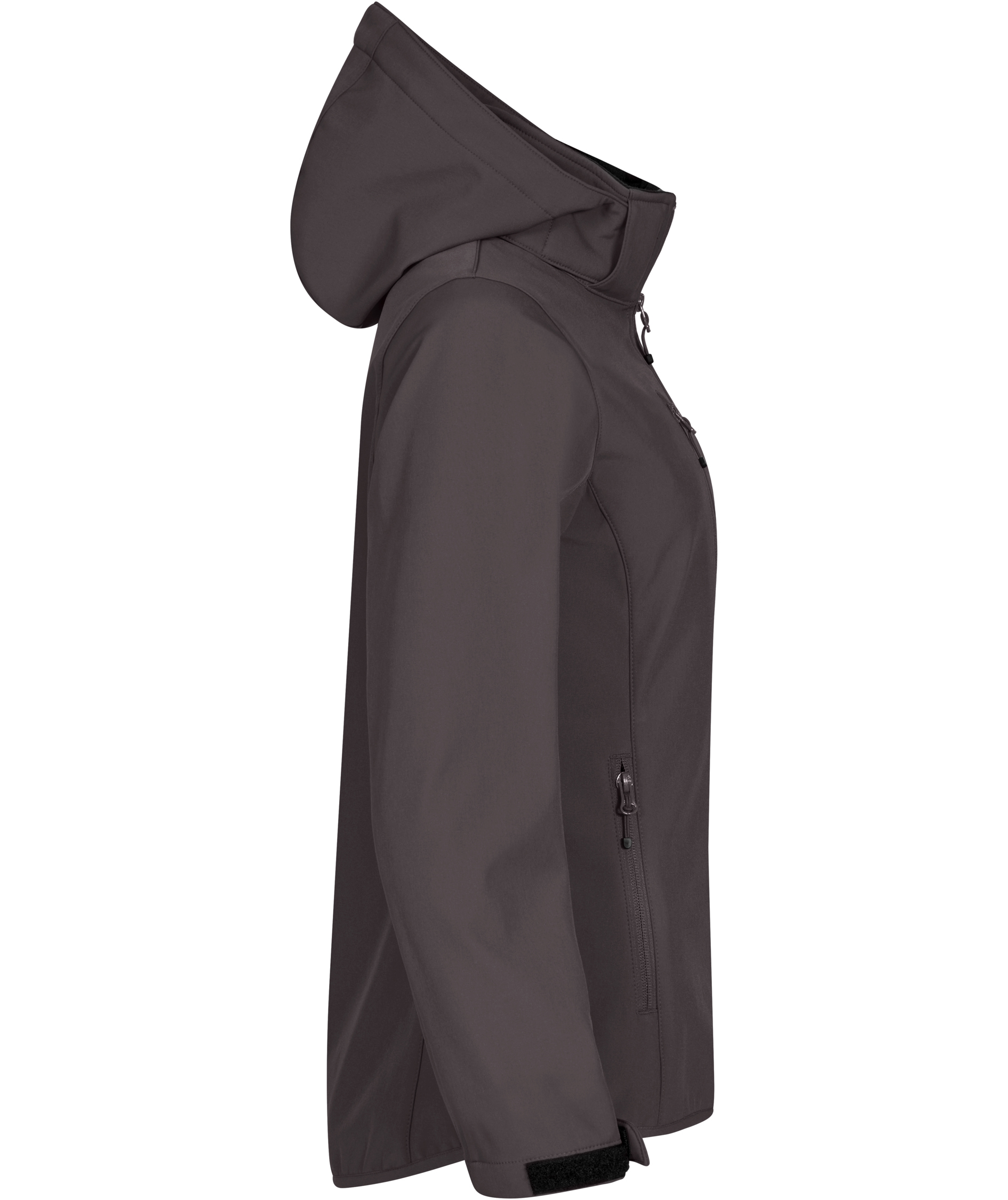 Clique Classic women's softshell jacket, Dark Grey, large image number 2