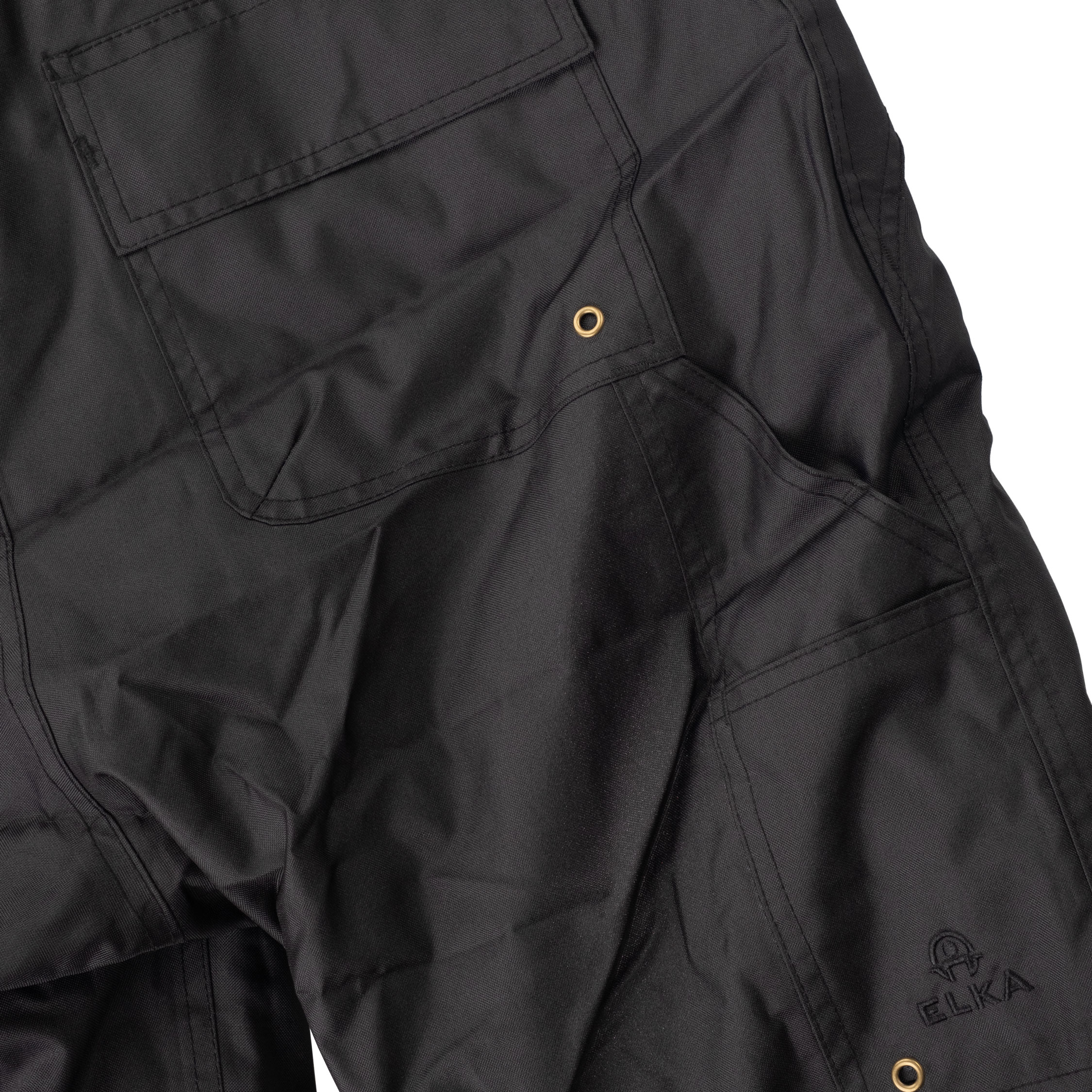 ELKA Working Xtreme termooverall, Kolgr&aring;/Svart, large image number 4