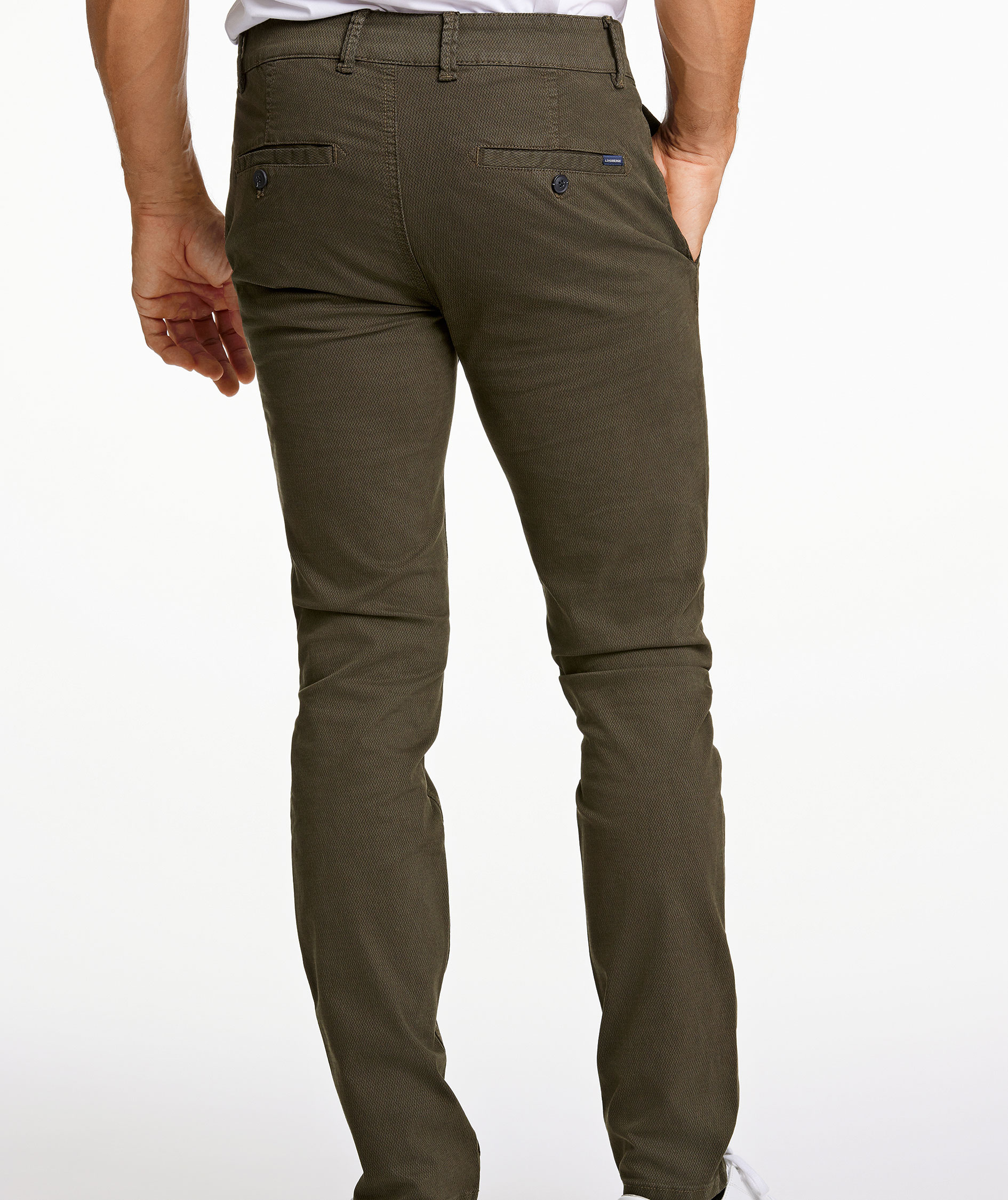 Lindbergh Superflex Structure chinos, Army, large image number 8