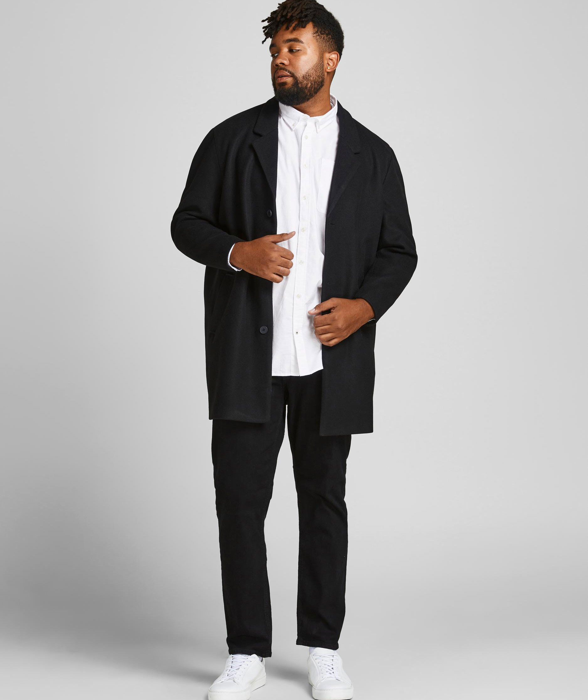 Jack & Jones JJEOXFORD Plus Size Regular Fit Hemd, Wei&szlig;, large image number 6