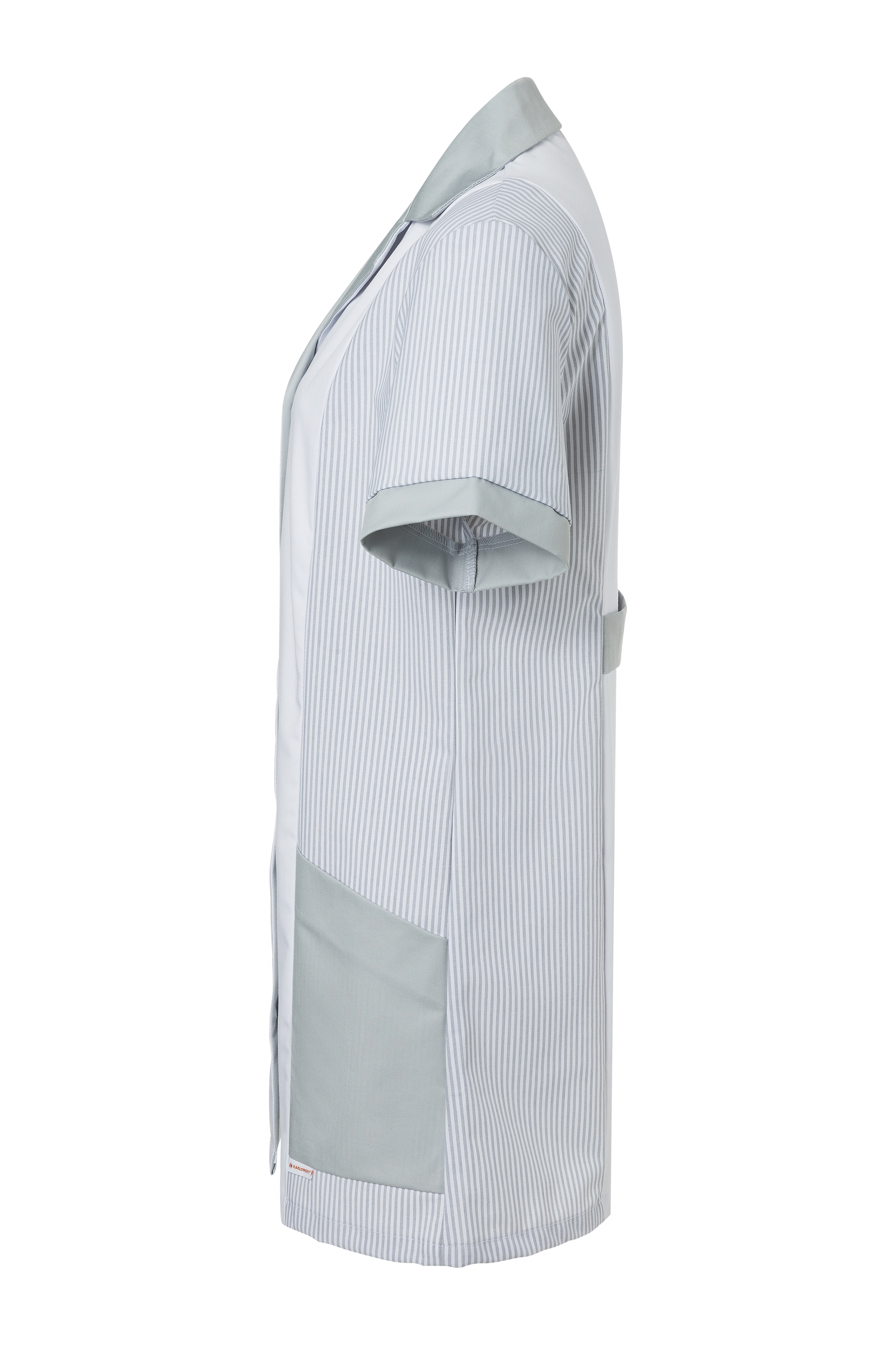 Karlowsky Penelope kurz&auml;rmeliger Damen-Tunika, White/light grey, large image number 3