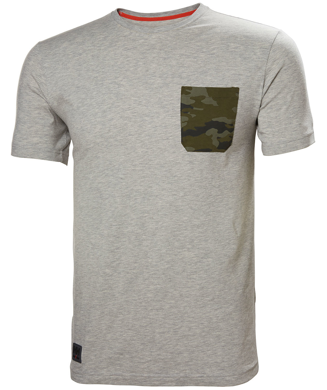 Helly Hansen Kensington T-Shirt, Grau Melange/Camouflage