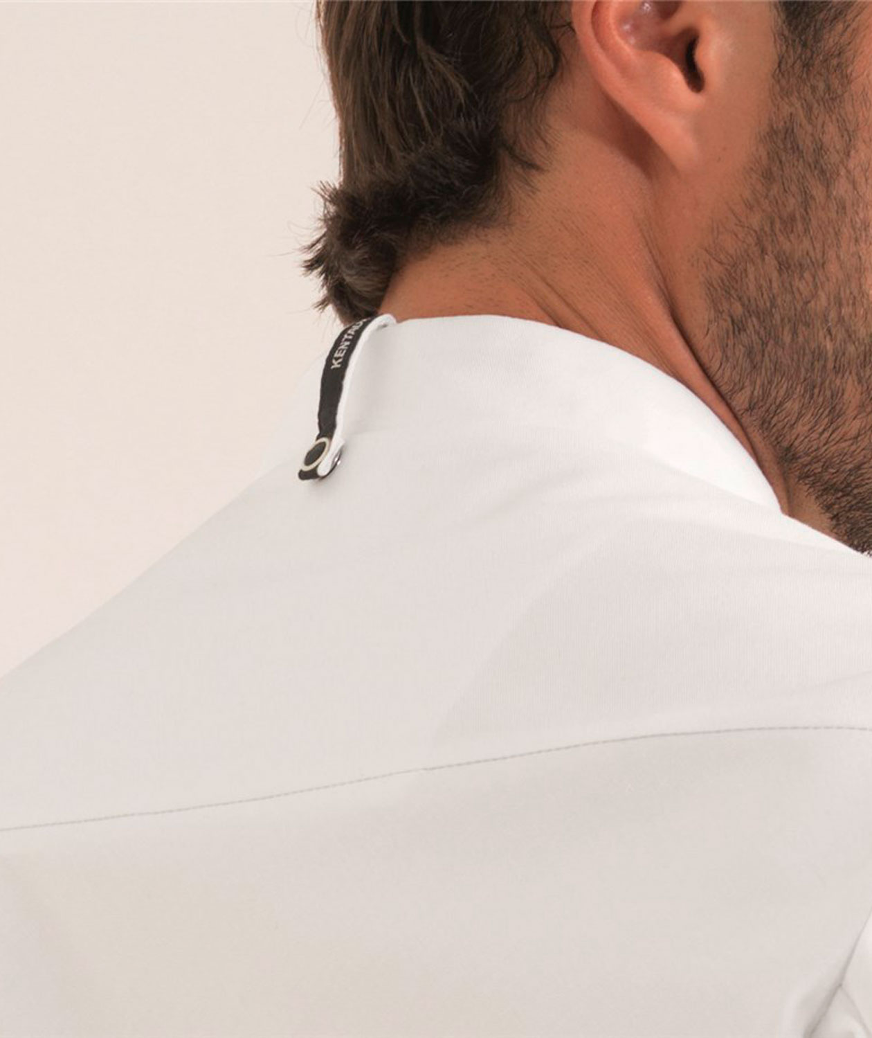 Kentaur kokke-/servit&oslash;rjakke, Hvit, large image number 3