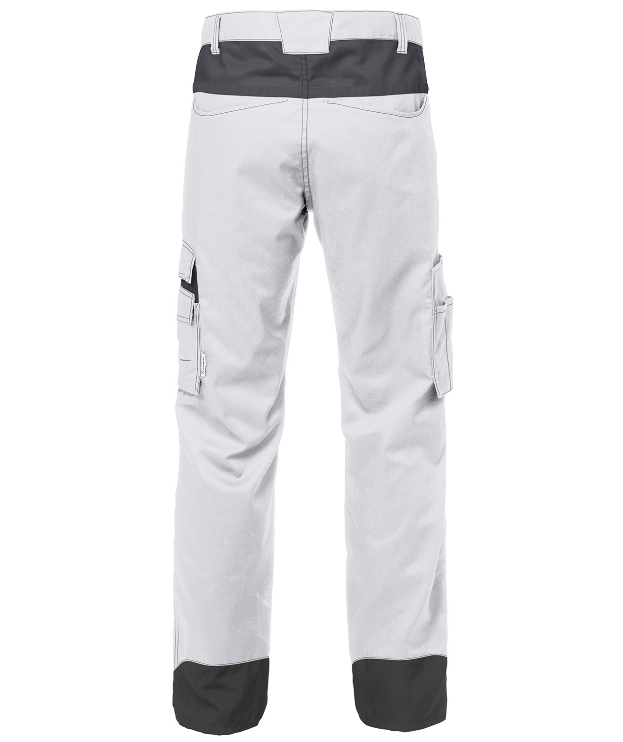 Fristads work trousers 2555, White/Grey, large image number 1