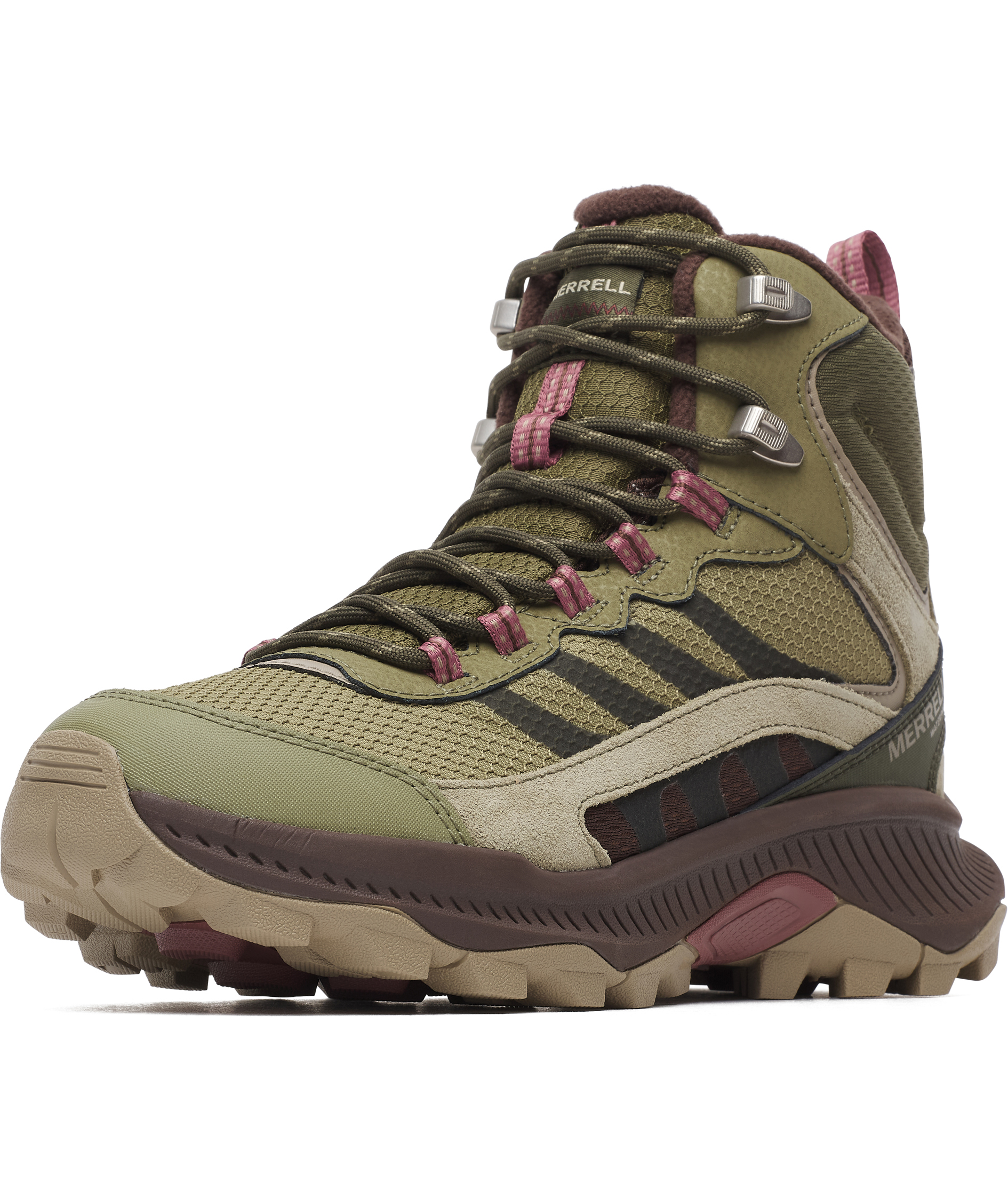 Merrell Speed Strike 2 Thermo Mid WP dame vinterst&oslash;vler, Olivine, large image number 6