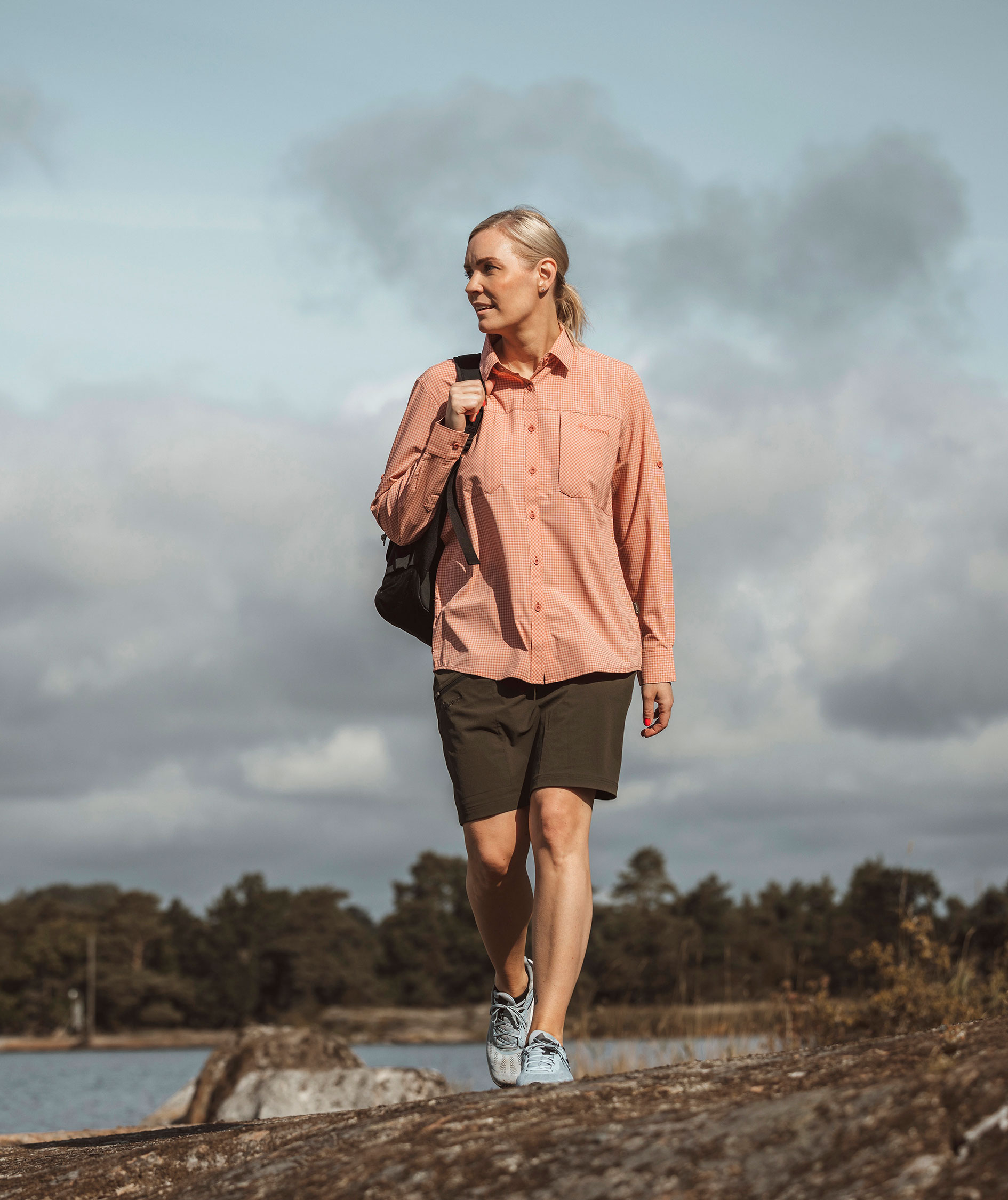 Pinewood Finnveden Hiking nederdel, Moss green, large image number 1