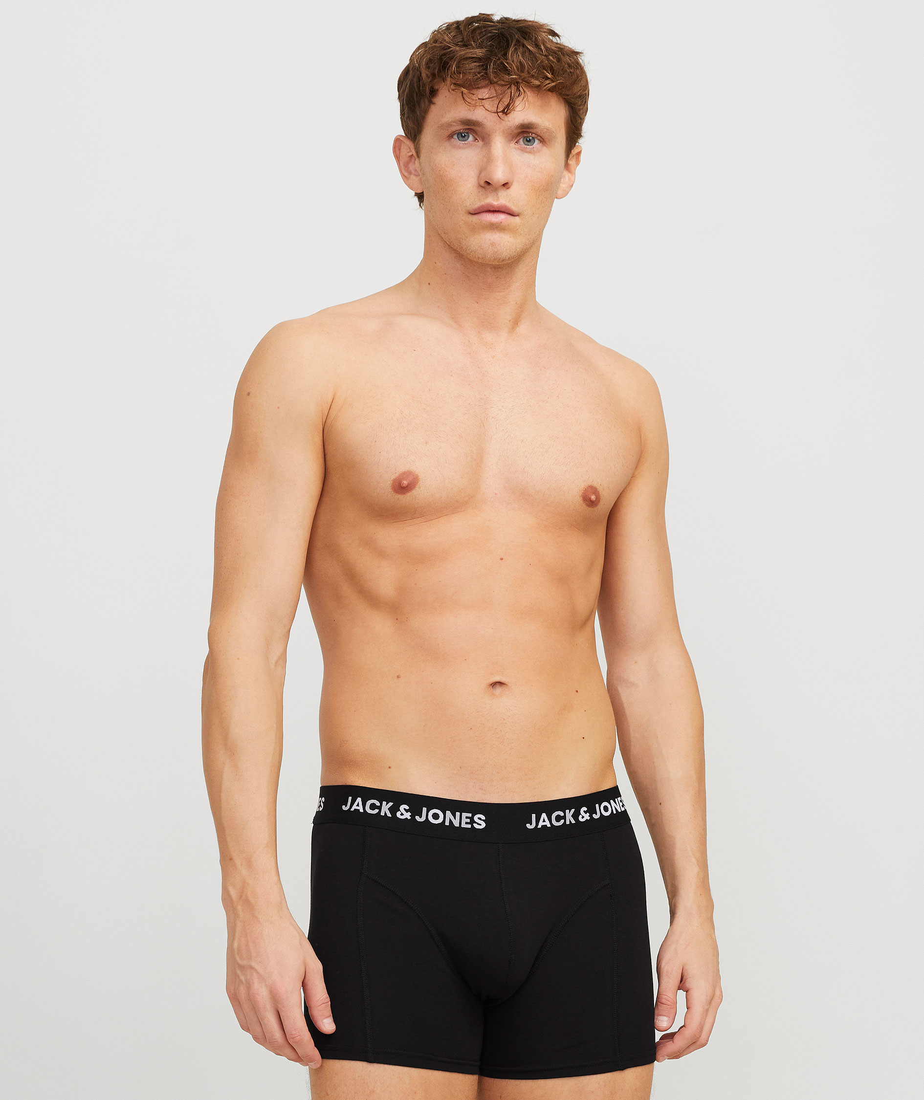 Jack & Jones JACROB SOLID 3-pak boxershorts, Agave Green, large image number 8