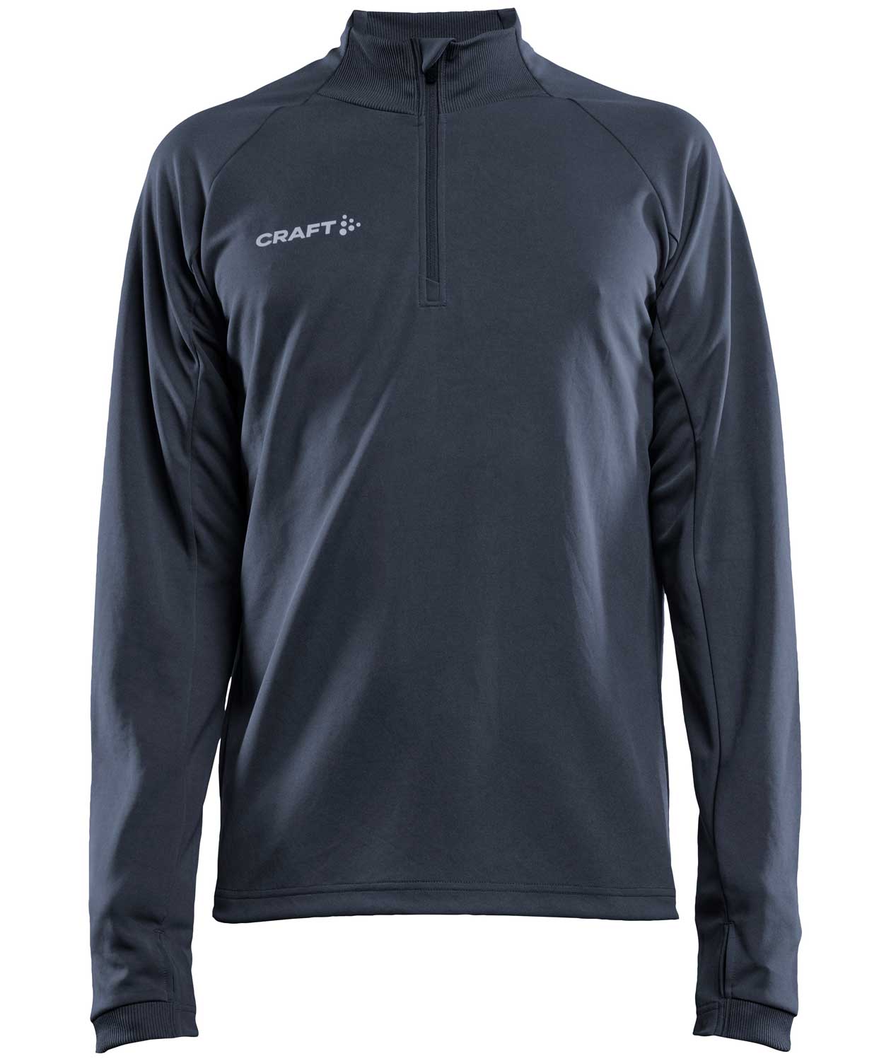 Craft Evolve Halfzip sweatshirt, Asphalt, Asphalt, swatch