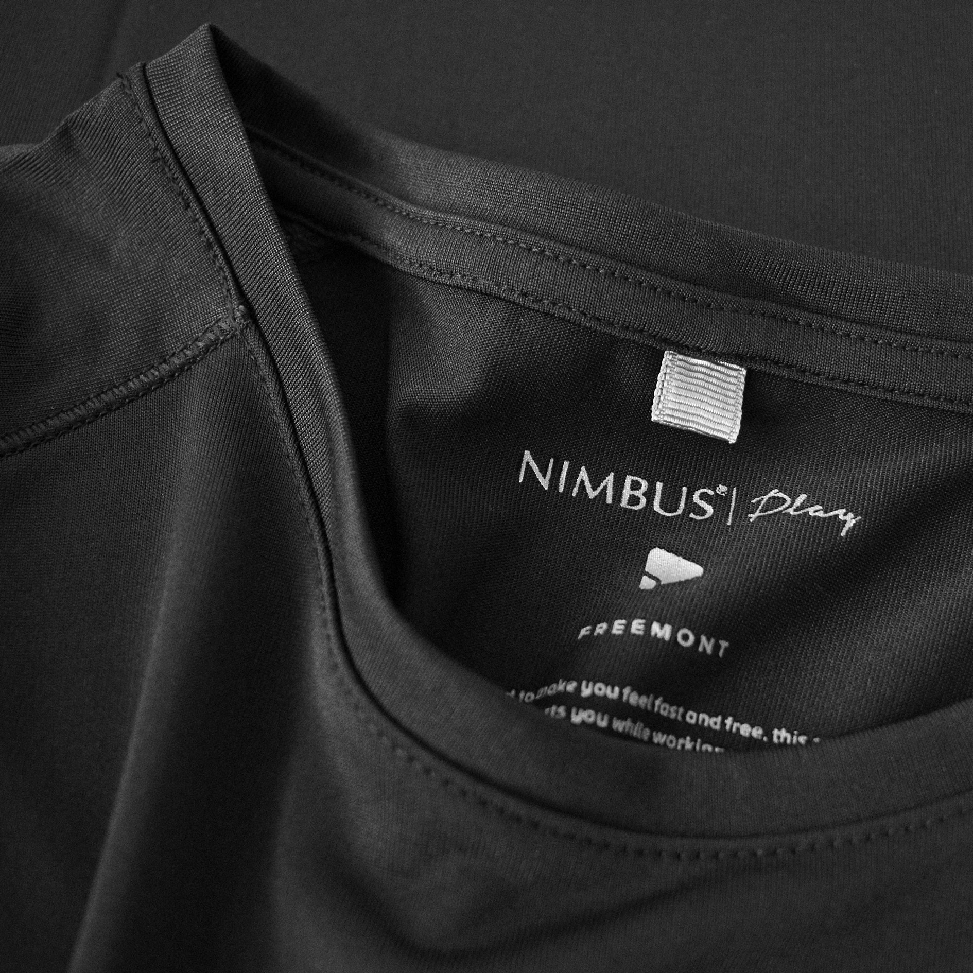Nimbus Play Freemont dame T-skjorte, Svart, large image number 3