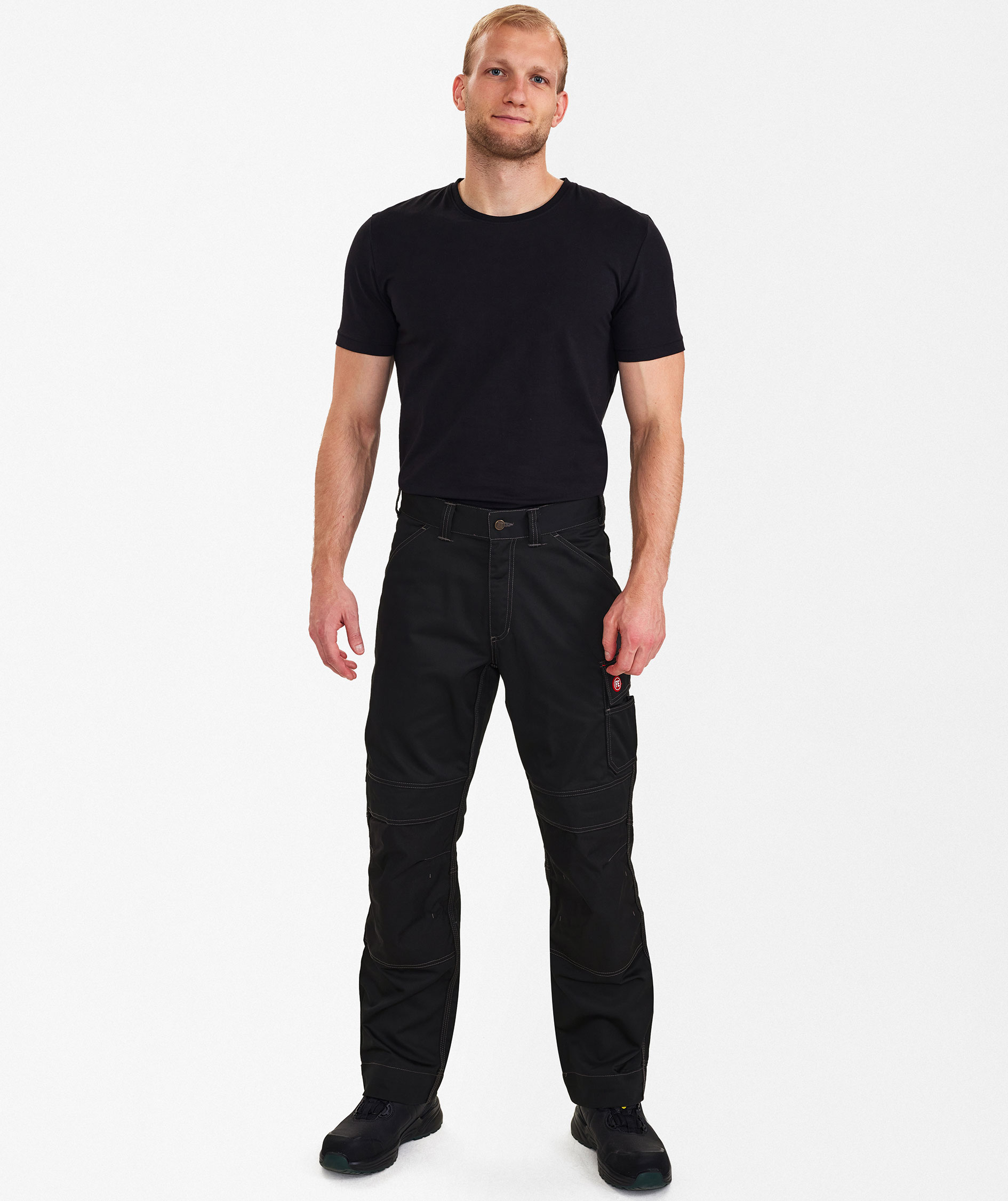 Engel Combat Work trousers, Black, large image number 4