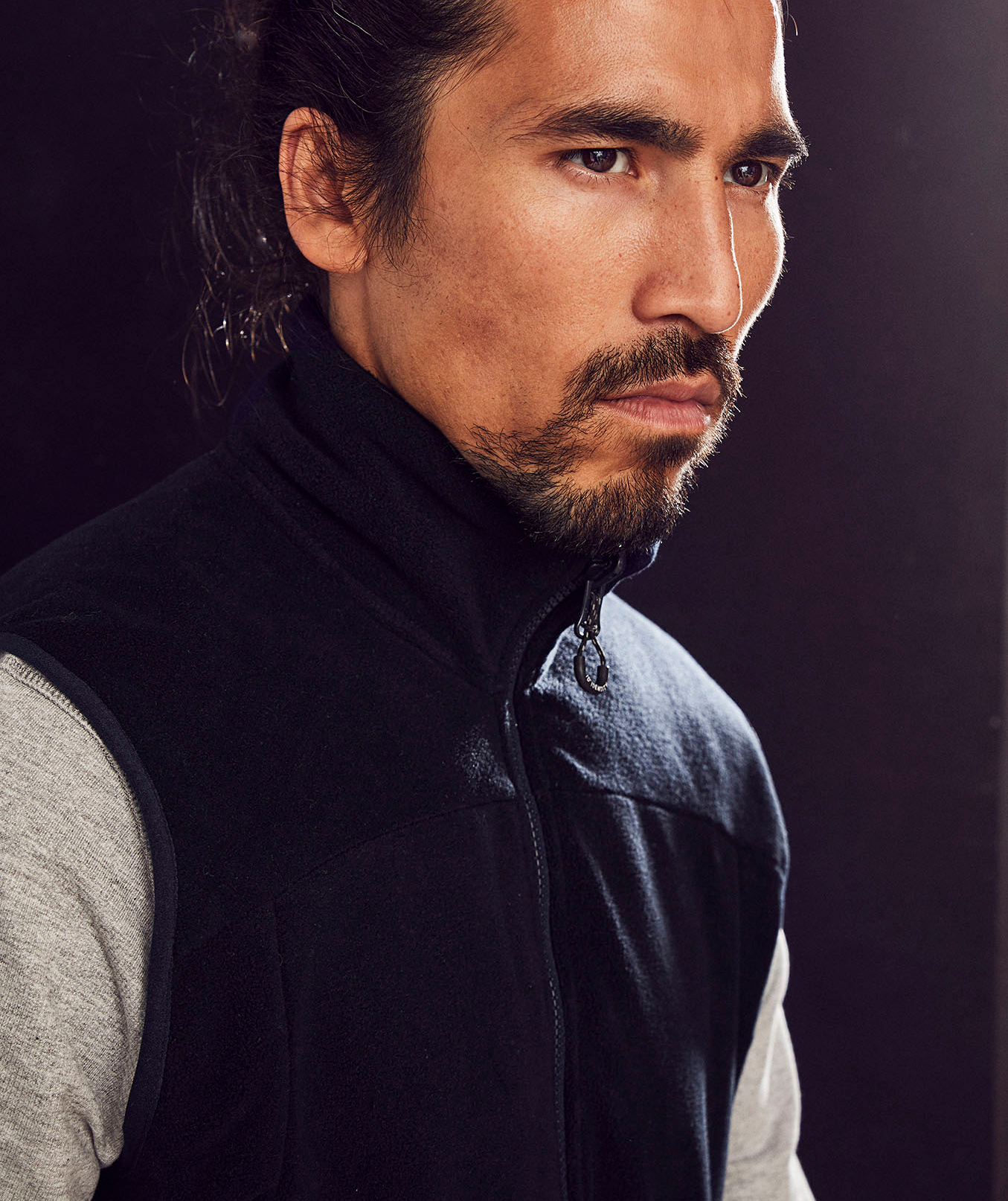 ID Active fleece v&auml;st, Navy, large image number 2