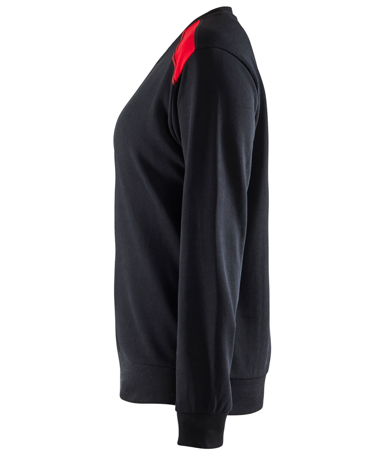 Bl&aring;kl&auml;der women's sweatshirt, Black/Red, large image number 3