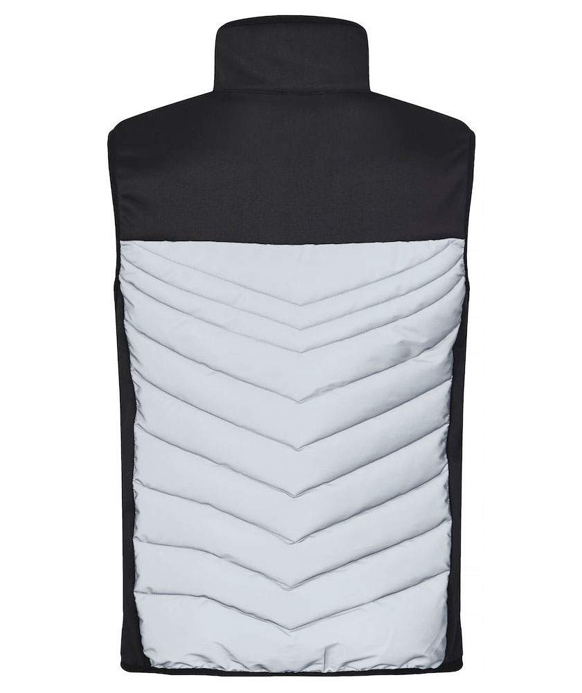 Clique Utah quiltet vest, Hi-Vis, large image number 2