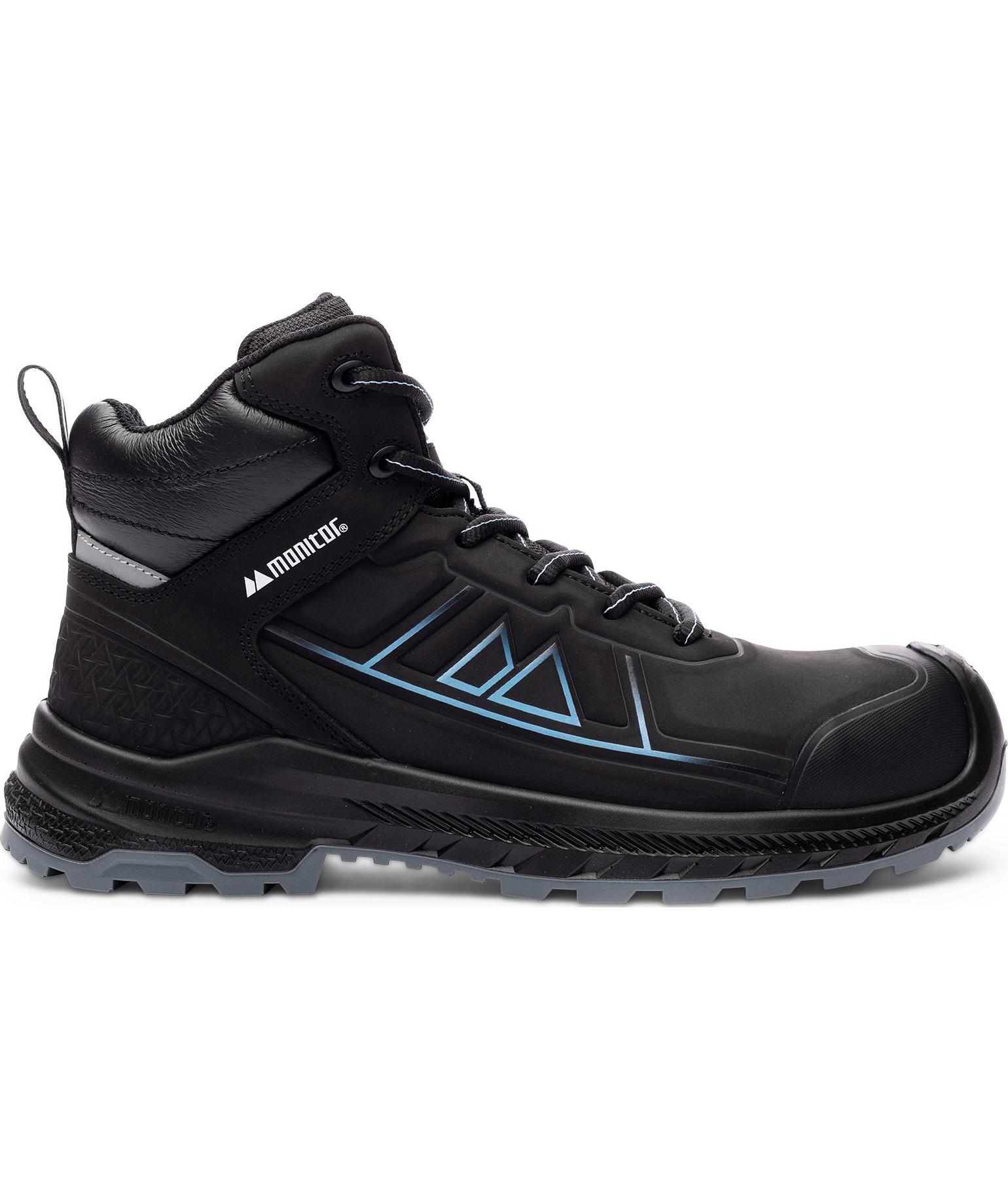 Monitor Dynatec Titan safety boots S3S, Black