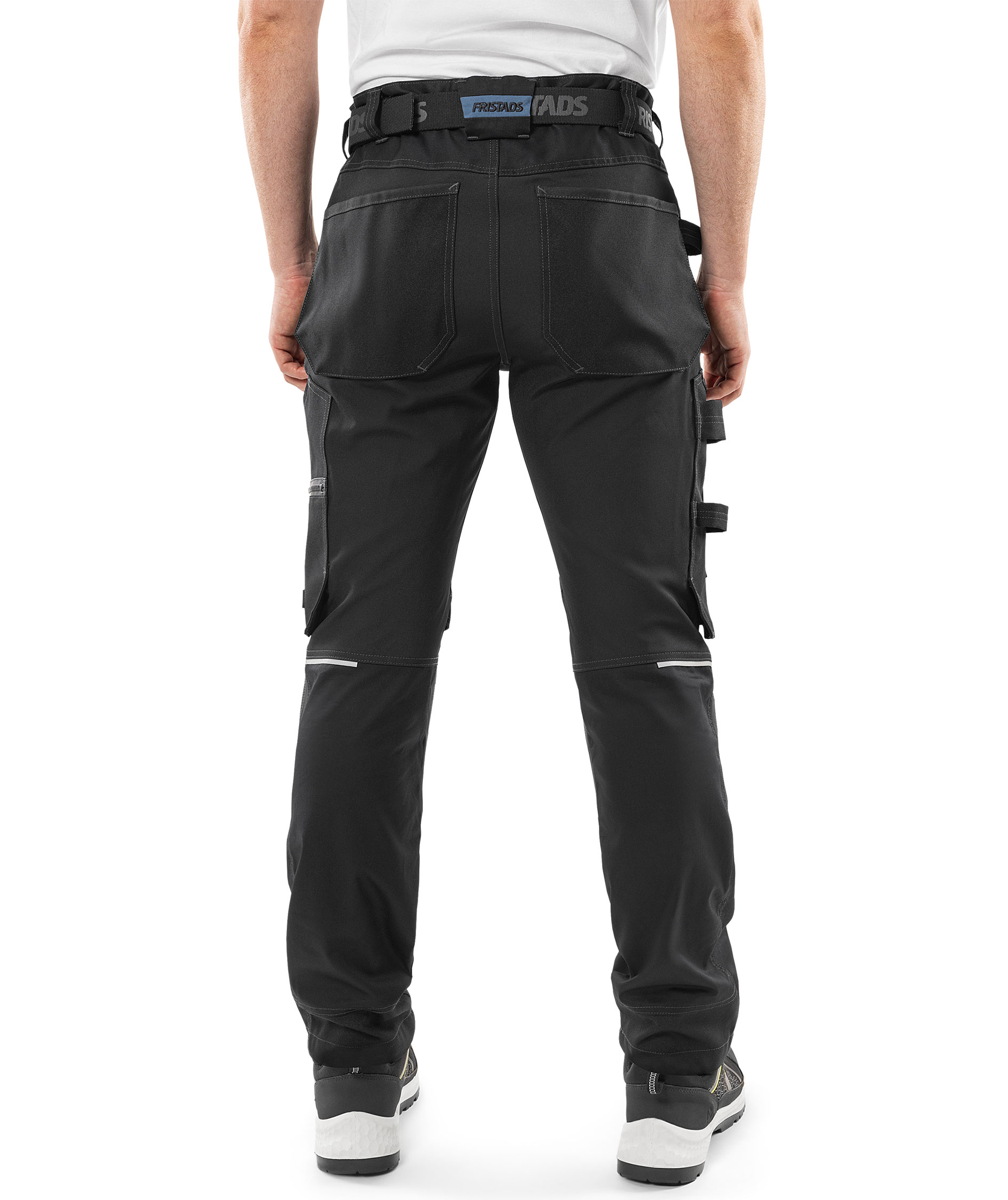 Fristads Green work trousers 2905 GWM, Black, large image number 4