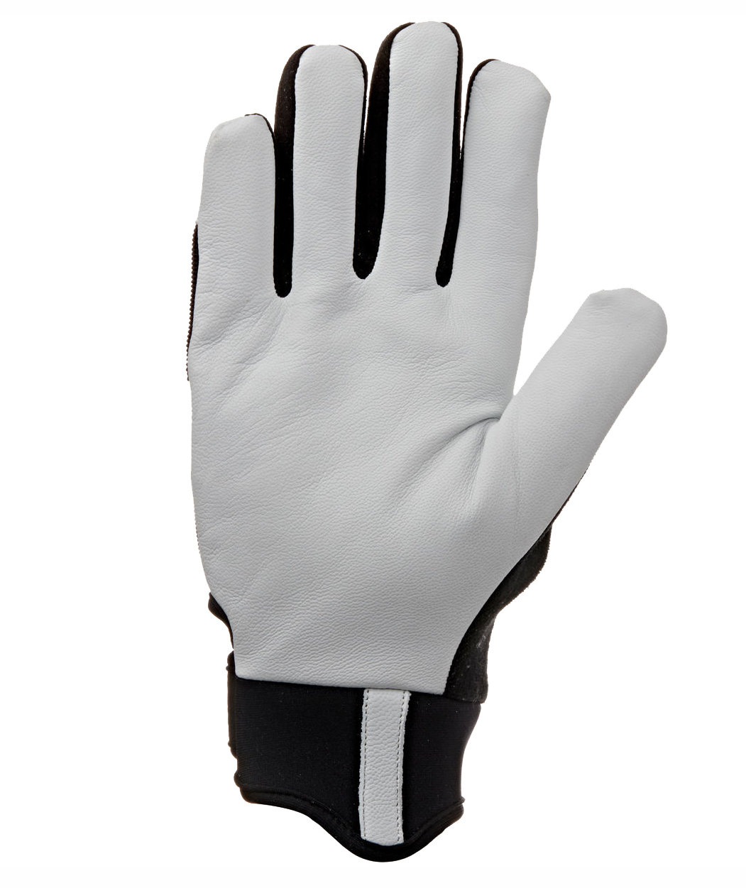 Kramp winter gloves made of goatskin / spandex, Black/White, large image number 1