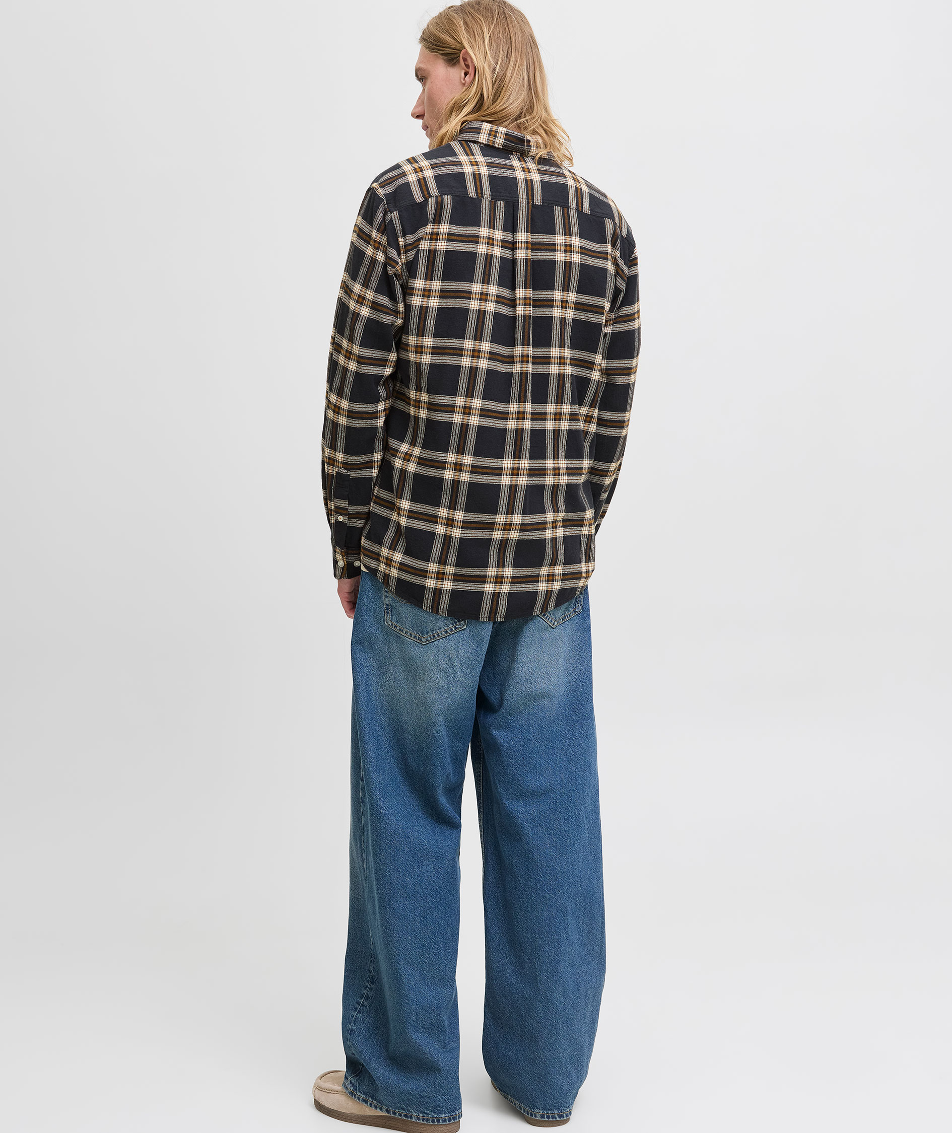 Jack & Jones JJECLASSIC flanellskjorta, Black, large image number 2