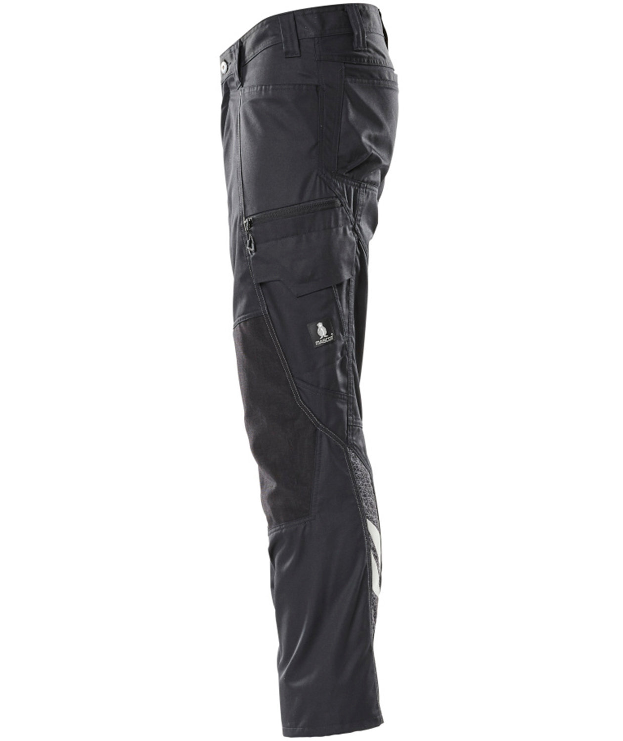 Mascot Accelerate work trousers, Black, large image number 3