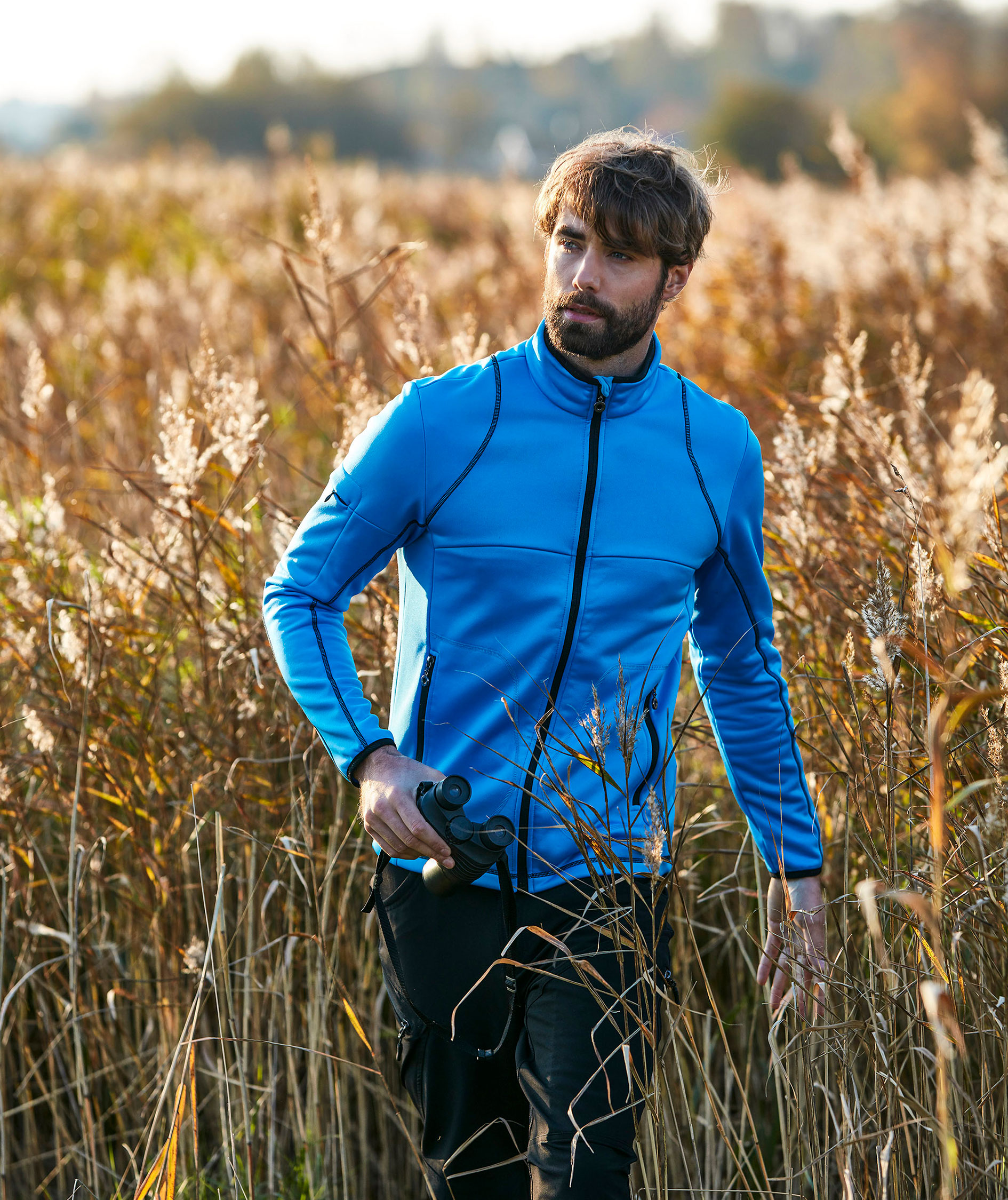 South West Sidney fleecejakke, Bright Blue, large image number 5