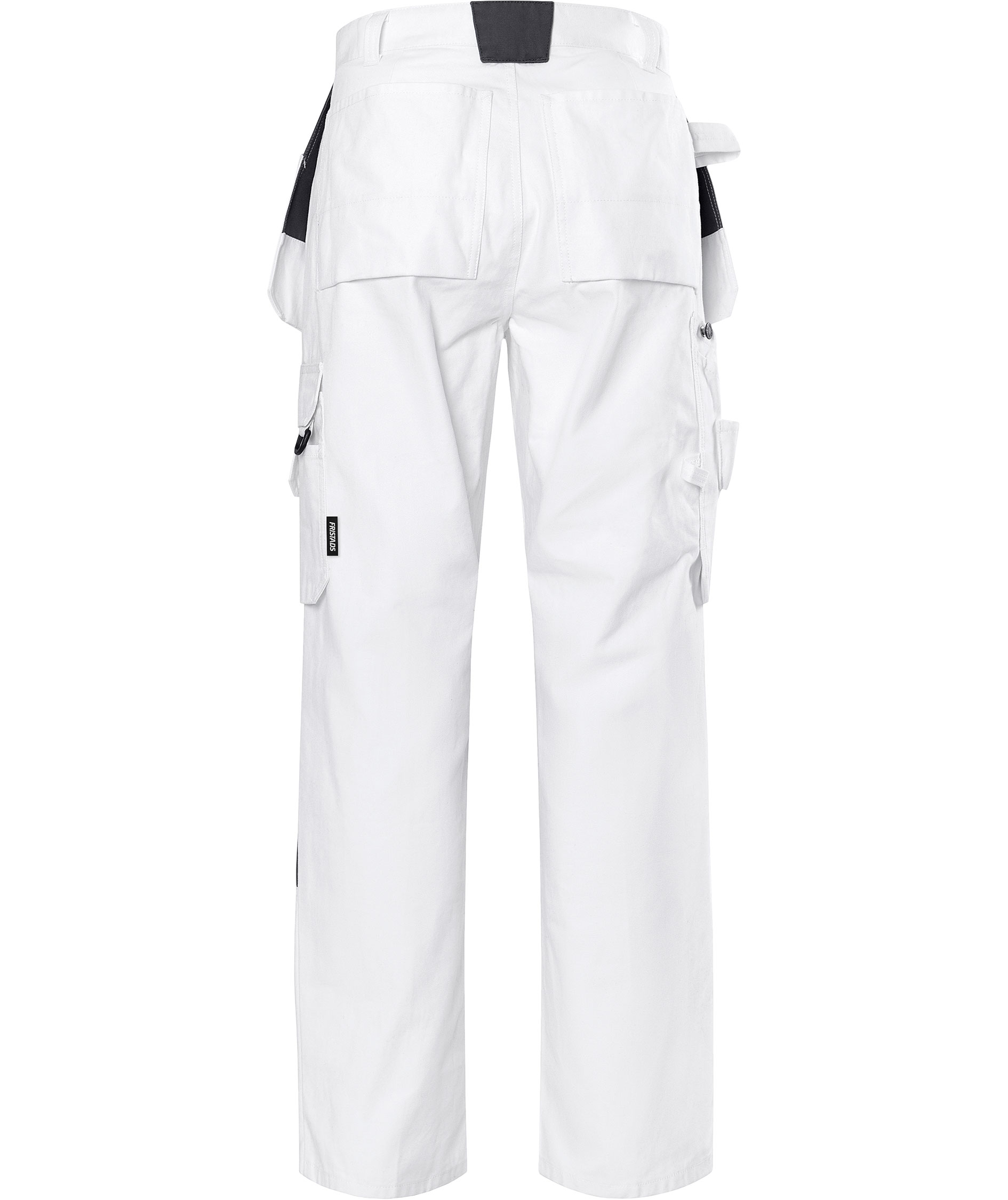 Fristads Craftsmen's trousers 258 BM, White, large image number 1