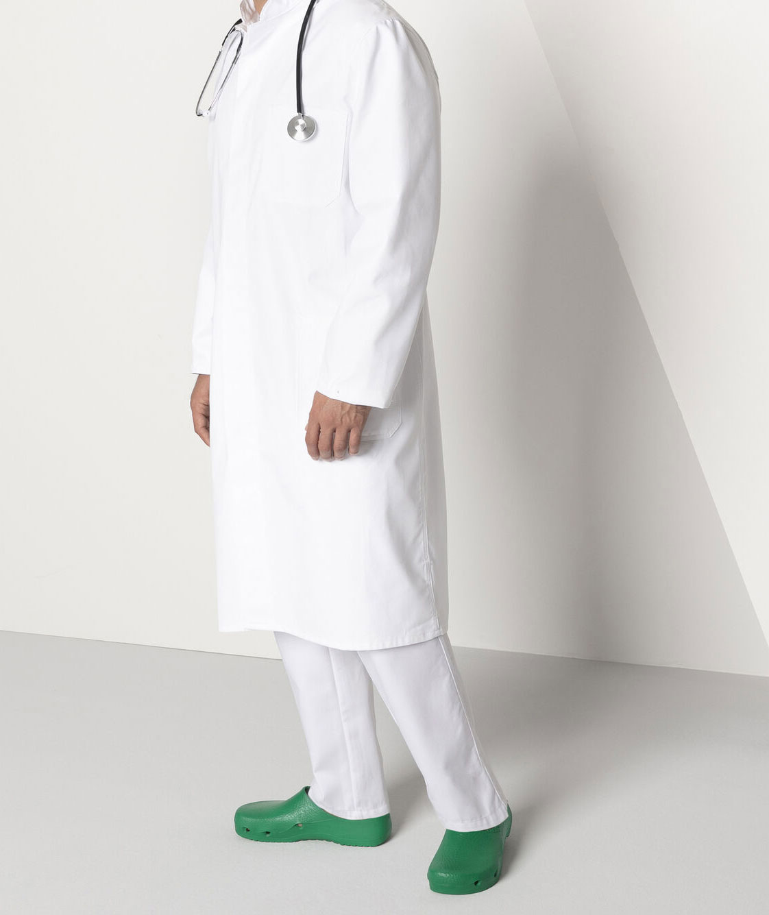 Birkenstock Birki Air Antistatic Regular Fit tr&aelig;sko, Gr&oslash;n, large image number 2