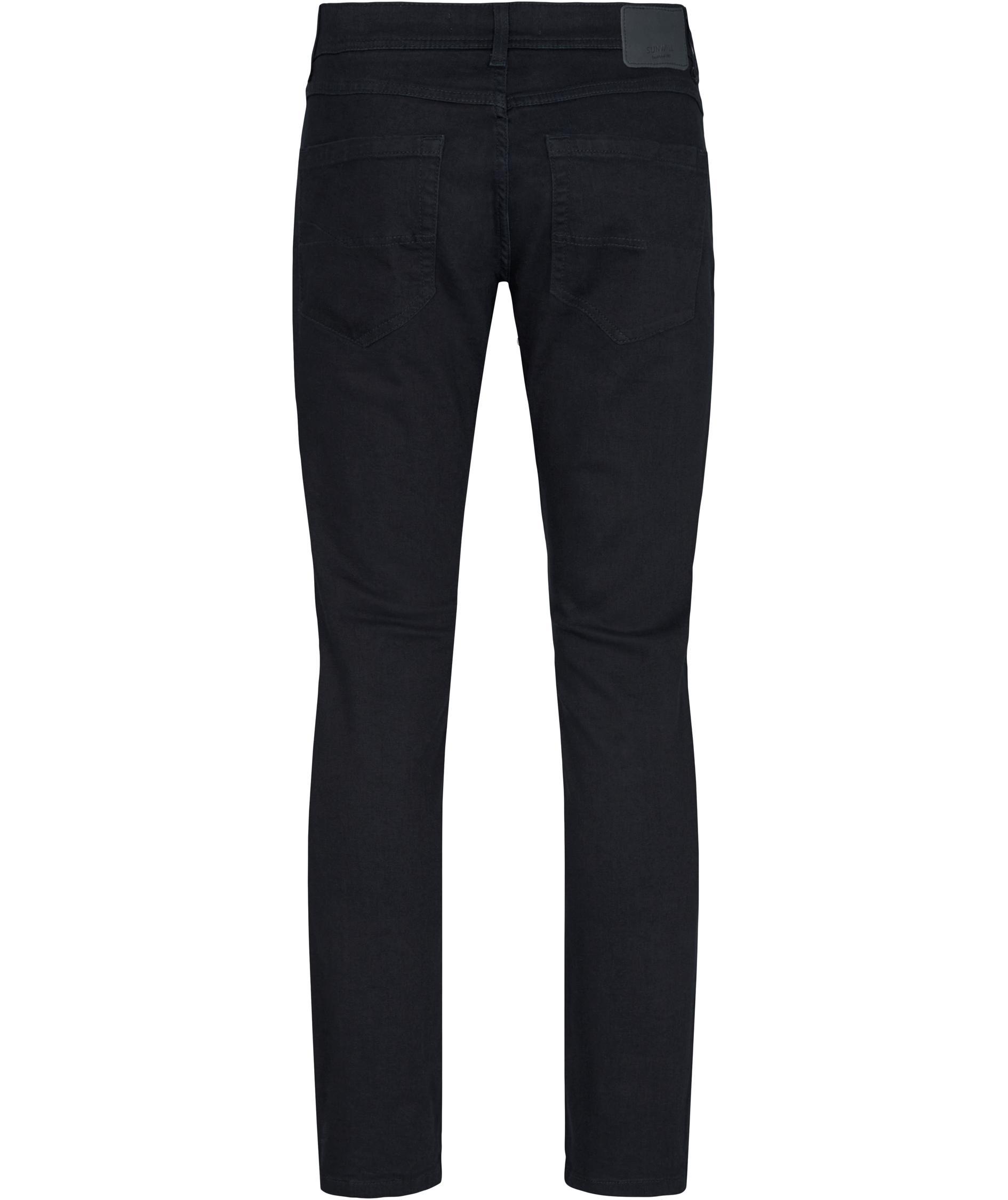 Sunwill Super Stretch fitted fit jeans, Dark navy