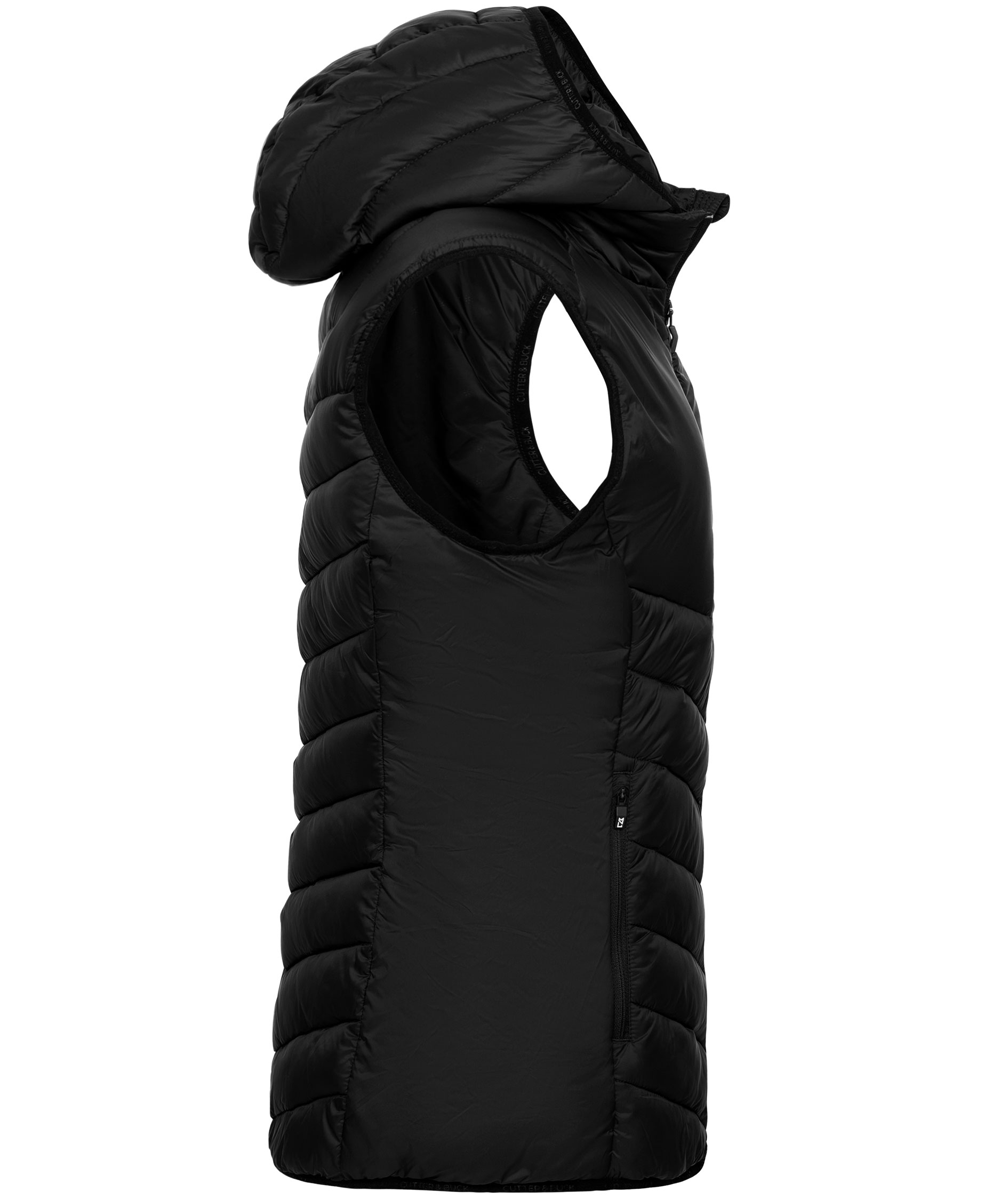 Cutter & Buck Mount Adams women's quilted vest, Black, large image number 3